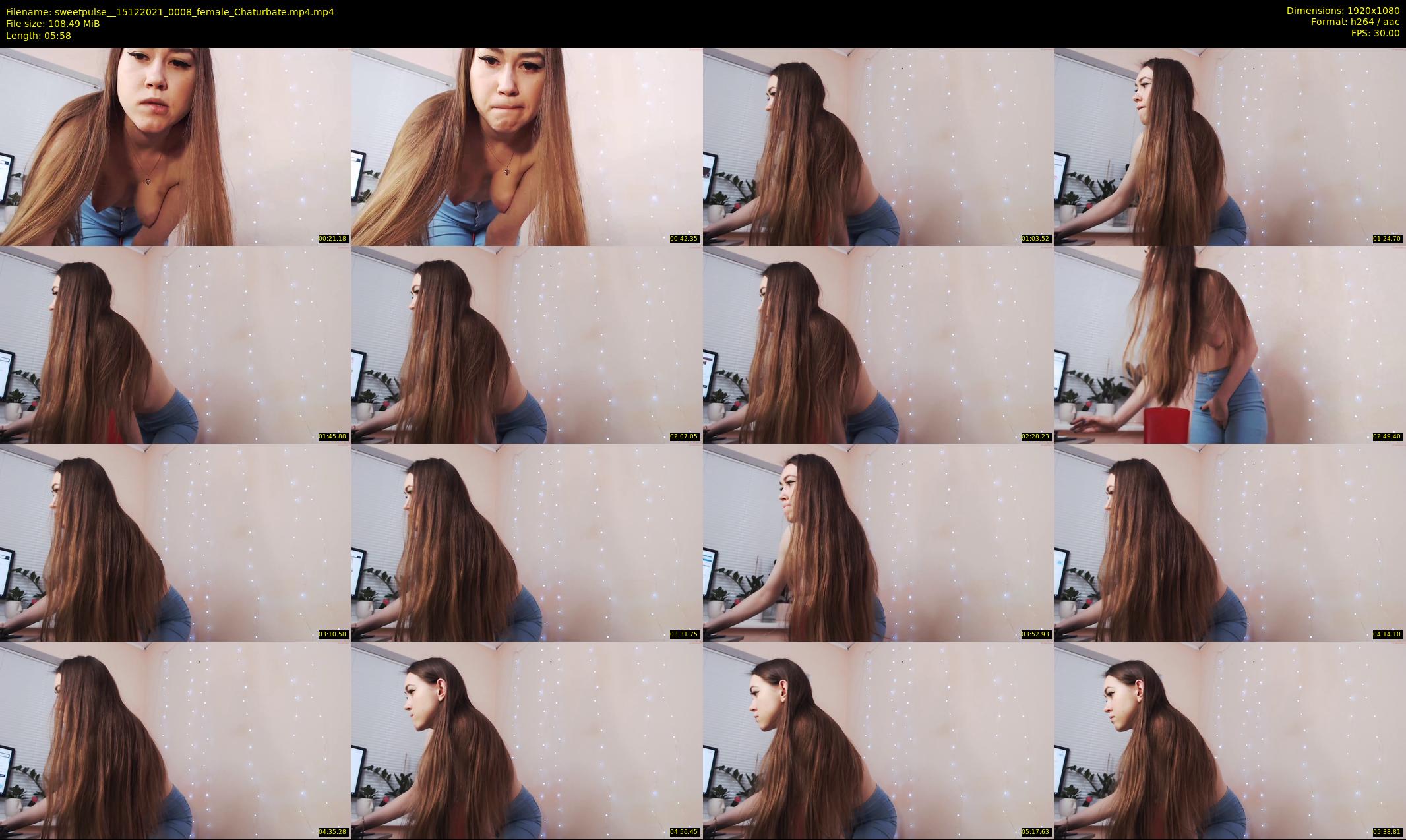 sweetpulse_ — 6 minute Chaturbate female cam show recording, 1080p, Dec 15, 2021
