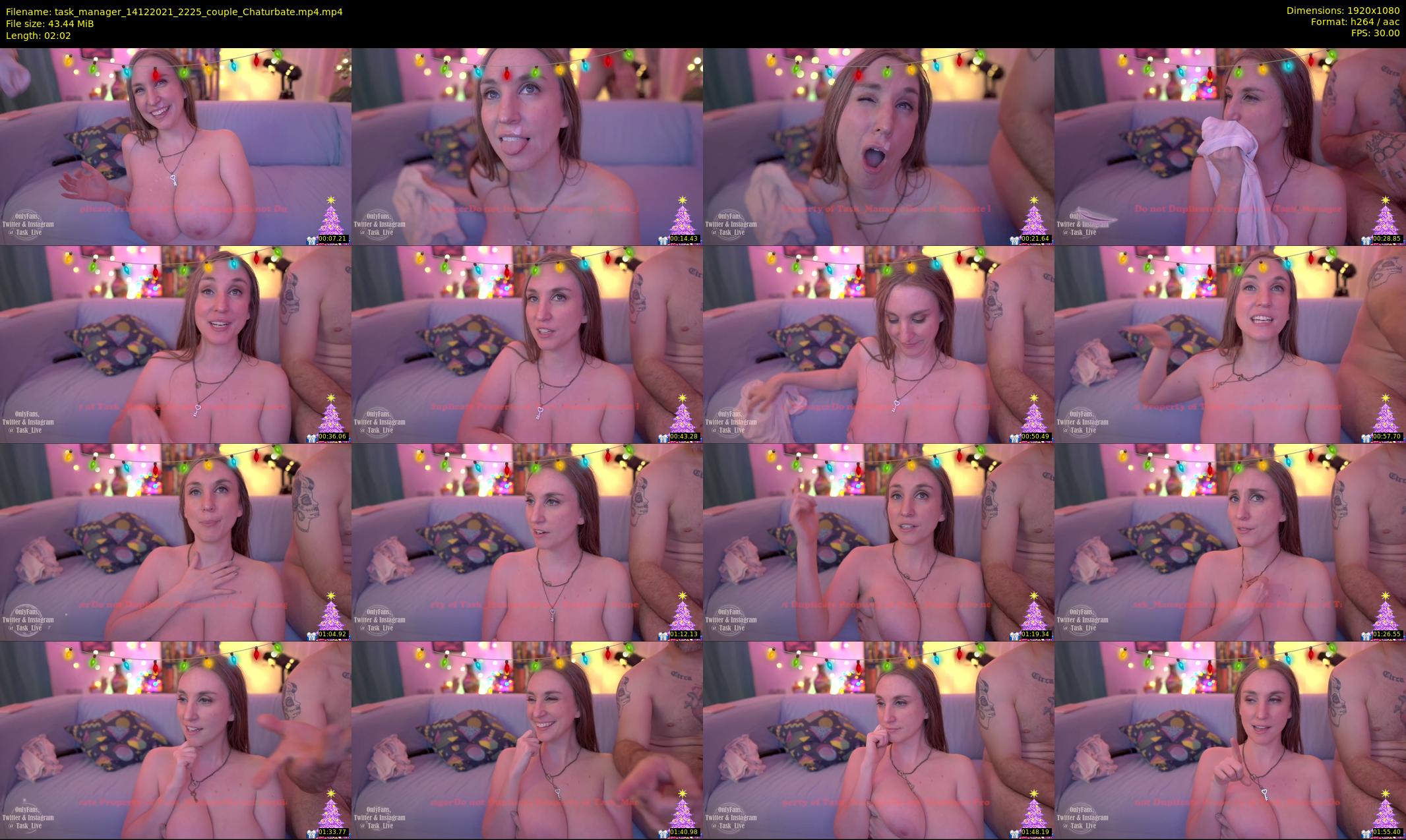 task_manager — 3 minute Chaturbate couple cam show recording, 1080p, Dec 14, 2021