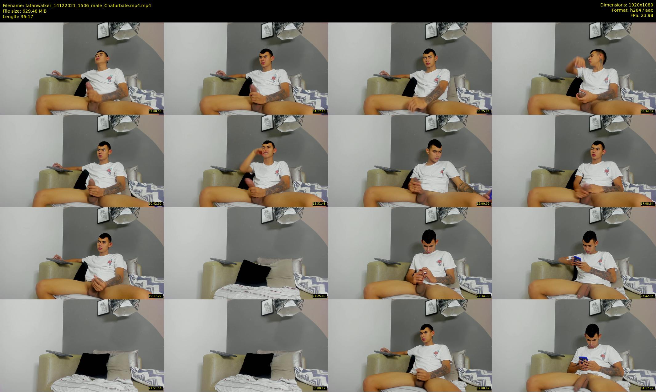 tatanwalker — 37 minute Chaturbate male cam show recording, 1080p, Dec 14, 2021
