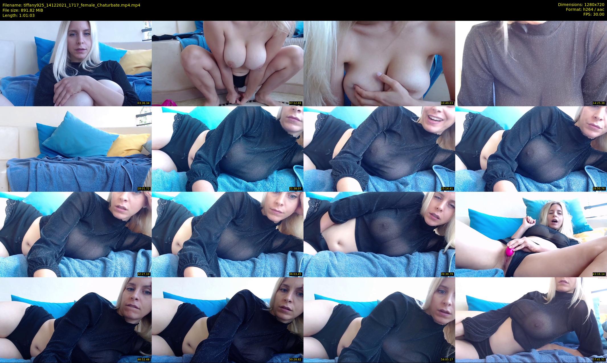 tiffany925 — 62 minute Chaturbate female cam show recording, 720p, Dec 14, 2021