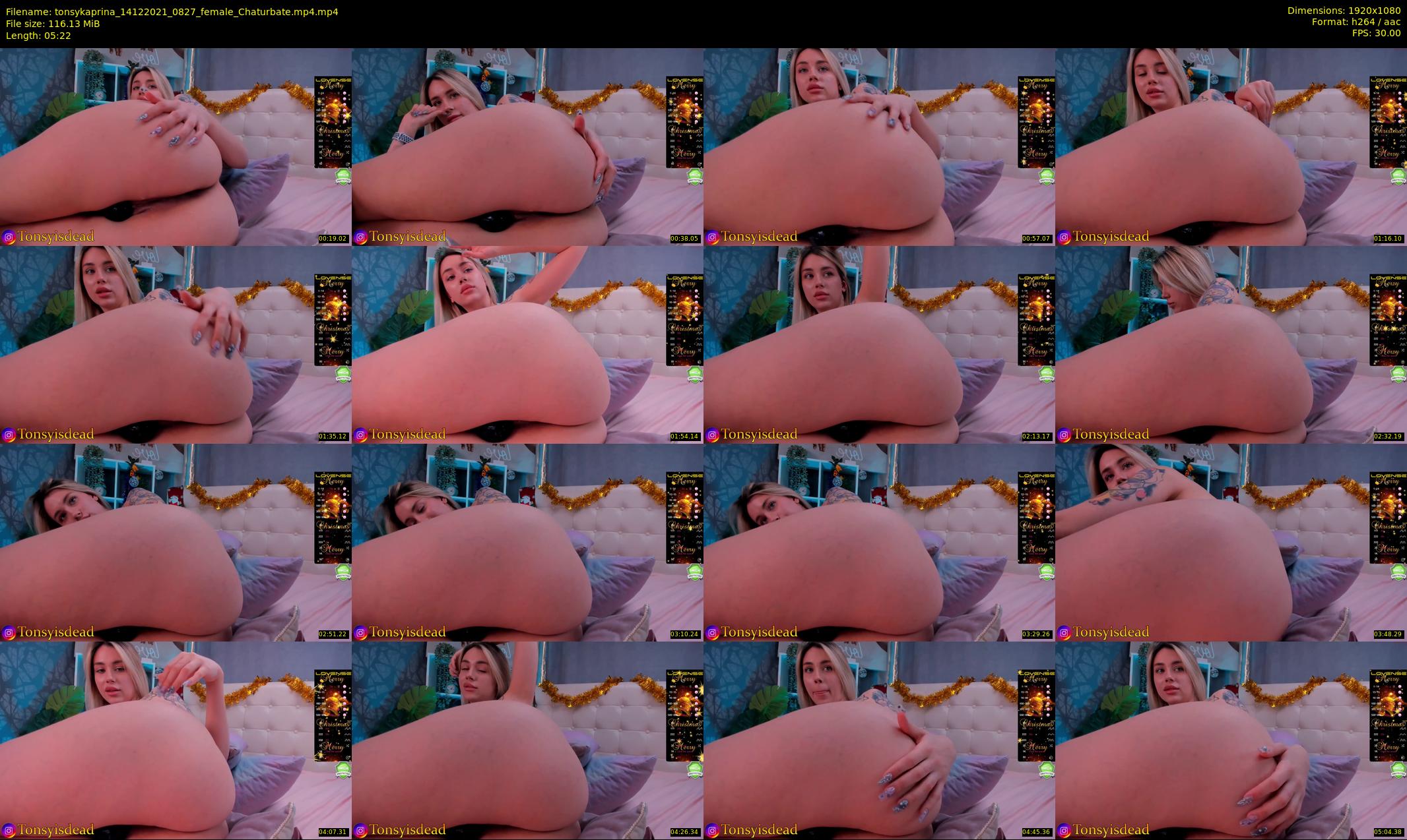tonsykaprina — 6 minute Chaturbate couple cam show recording, 1080p, Dec 14, 2021