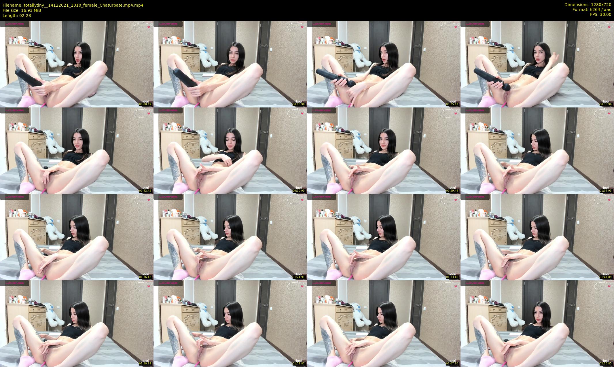 totallytiny_ — 3 minute Chaturbate female cam show recording, 720p, Dec 14, 2021