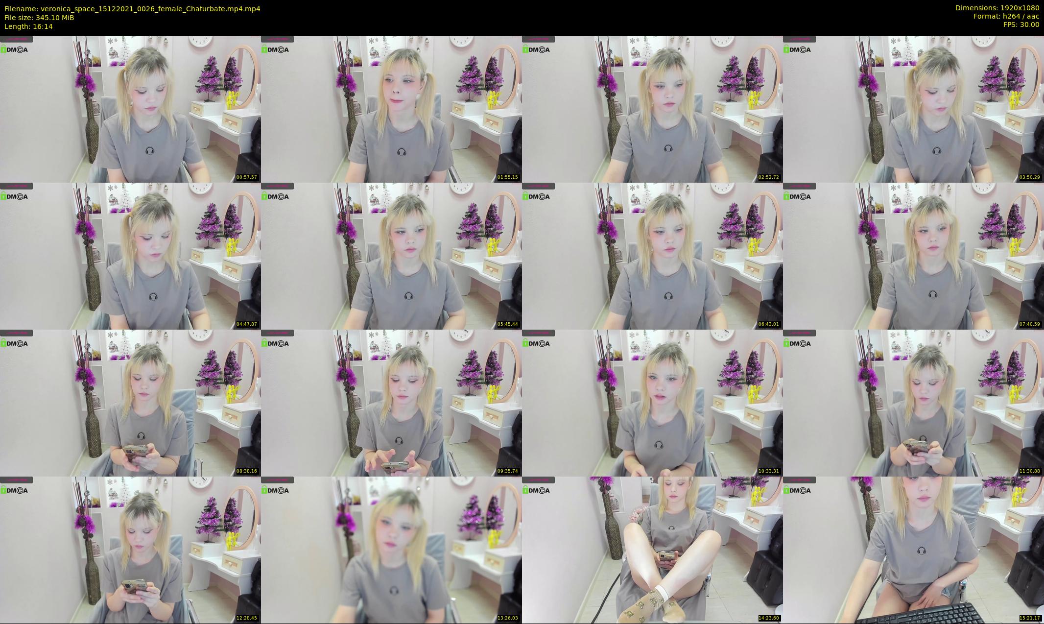 veronica_space — 17 minute Chaturbate female cam show recording, 1080p, Dec 15, 2021