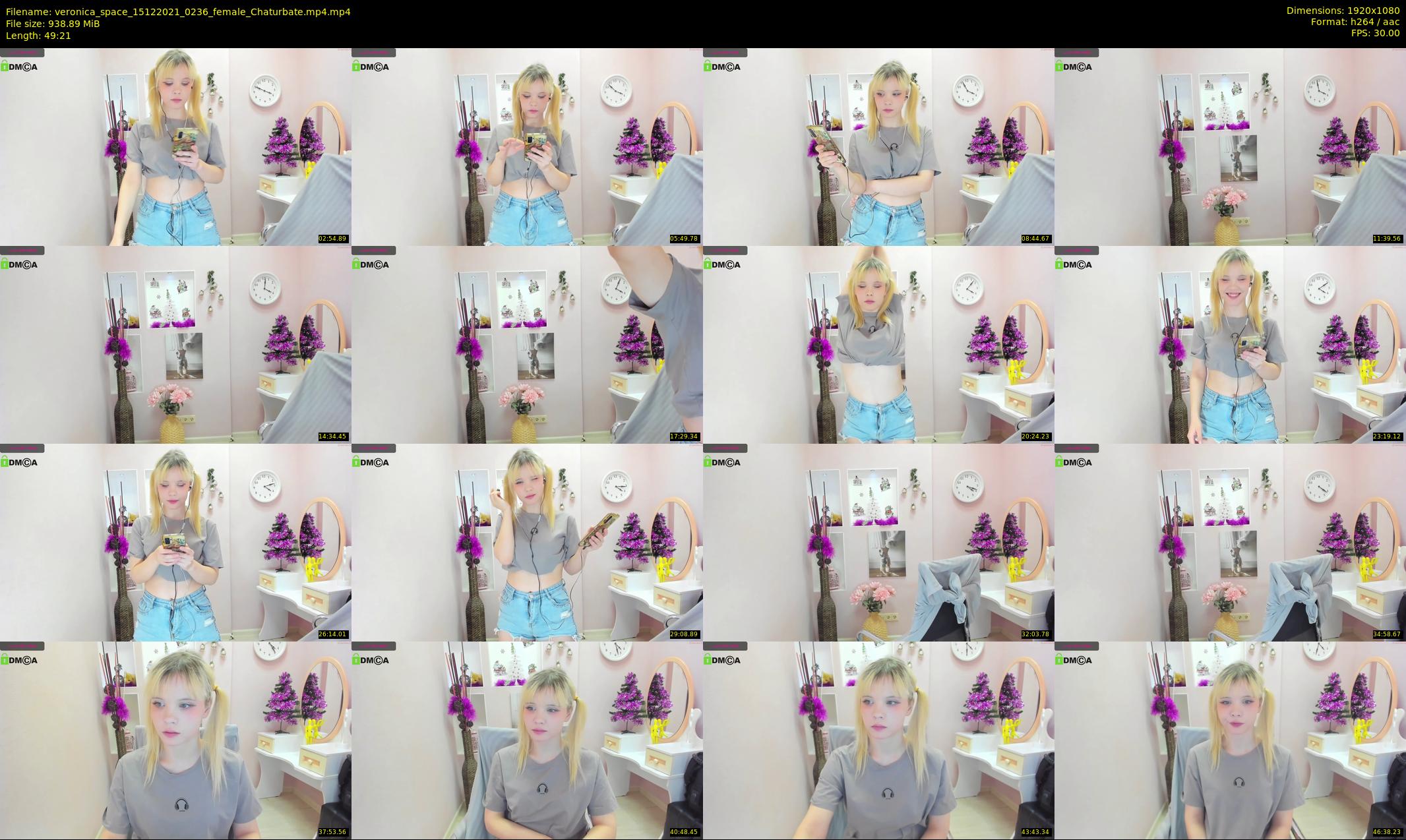 veronica_space — 50 minute Chaturbate female cam show recording, 1080p, Dec 15, 2021