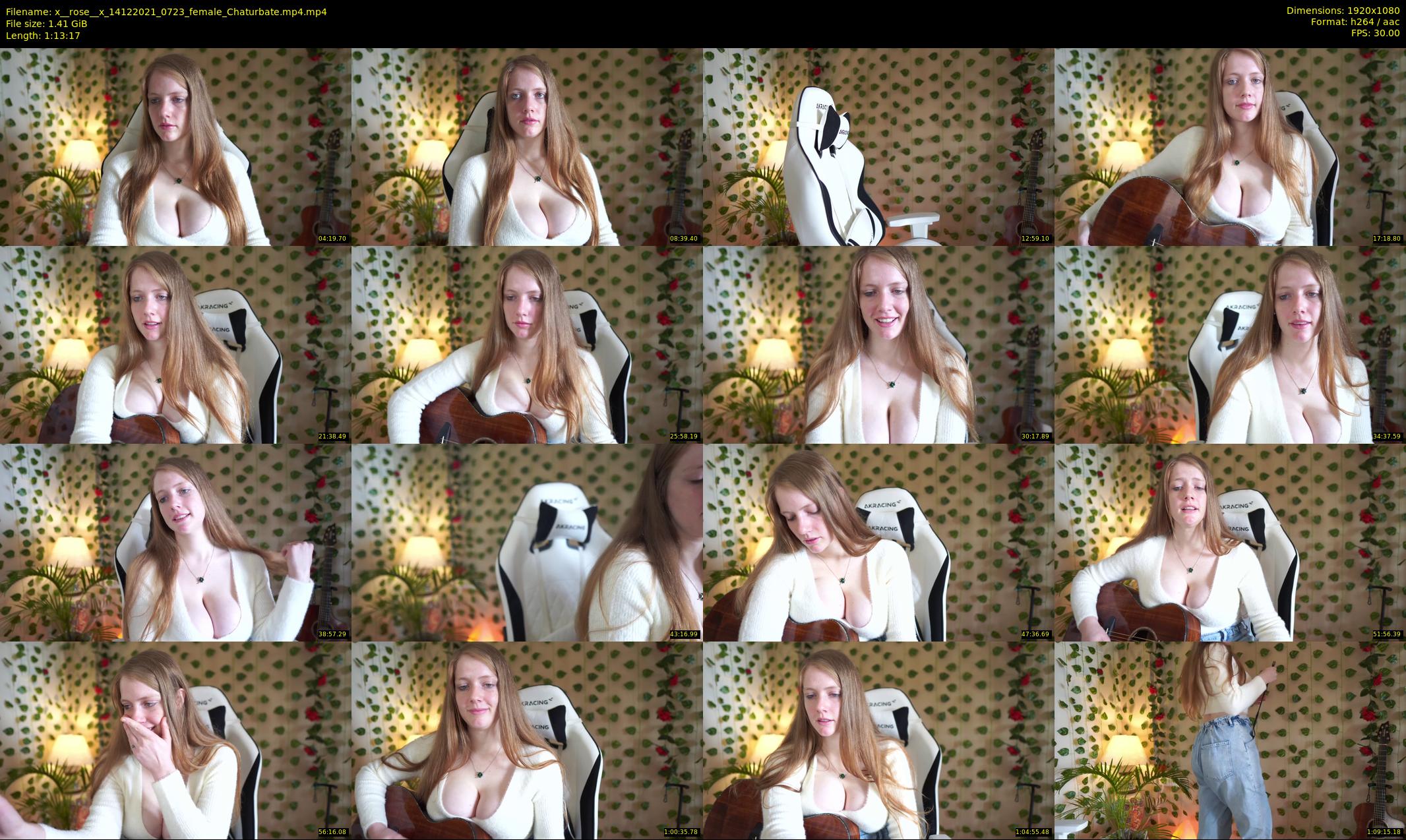 x__rose__x — 74 minute Chaturbate female cam show recording, 1080p, Dec 14, 2021