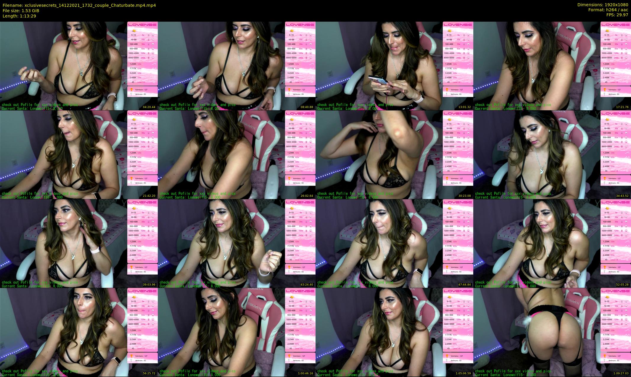 xclusivesecrets — 74 minute Chaturbate female cam show recording, 1080p, Dec 14, 2021