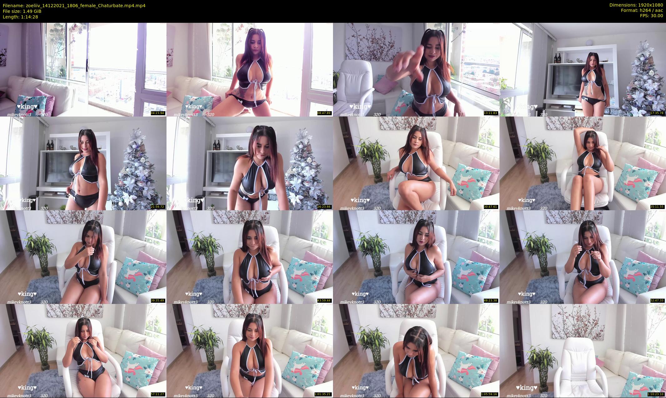 zoeliiv — 75 minute Chaturbate female cam show recording, 1080p, Dec 14, 2021