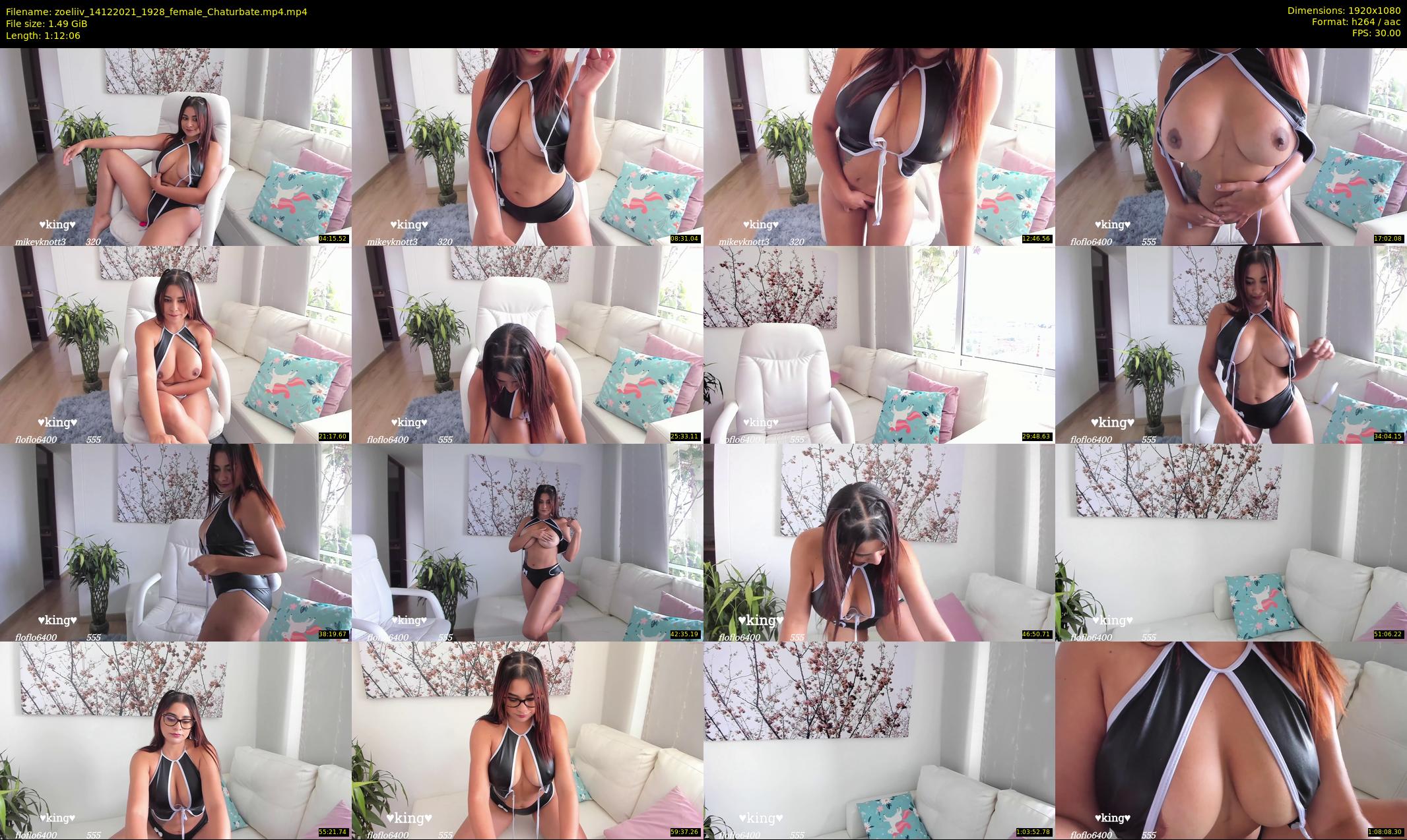 zoeliiv — 73 minute Chaturbate female cam show recording, 1080p, Dec 14, 2021