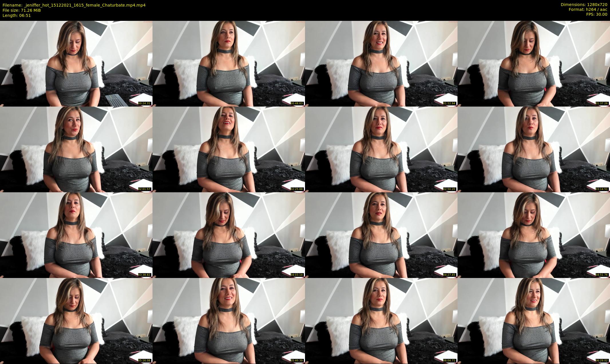 _jeniffer_hot — 7 minute Chaturbate female cam show recording, 720p, Dec 15, 2021