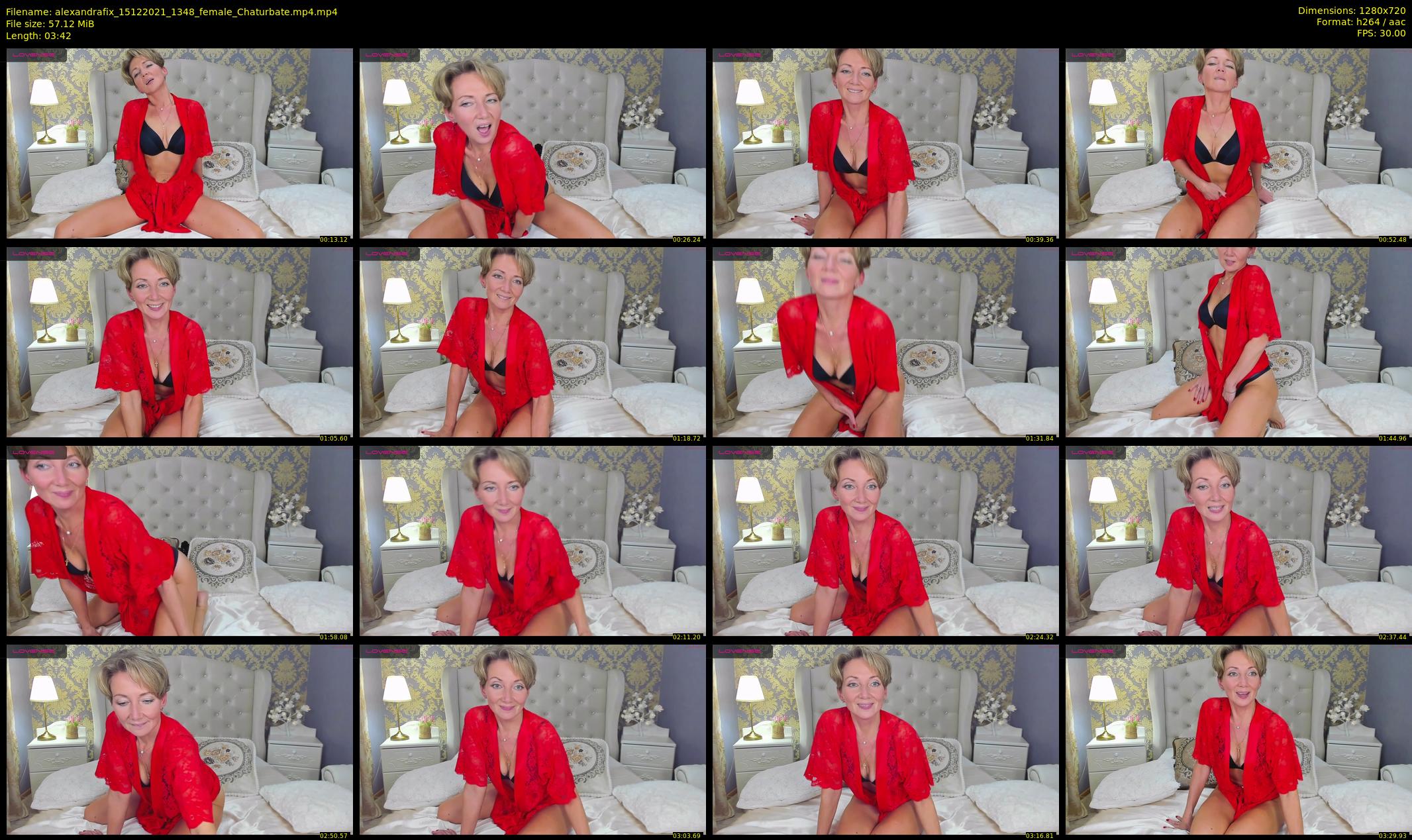 alexandrafix — 4 minute Chaturbate female cam show recording, 720p, Dec 15, 2021