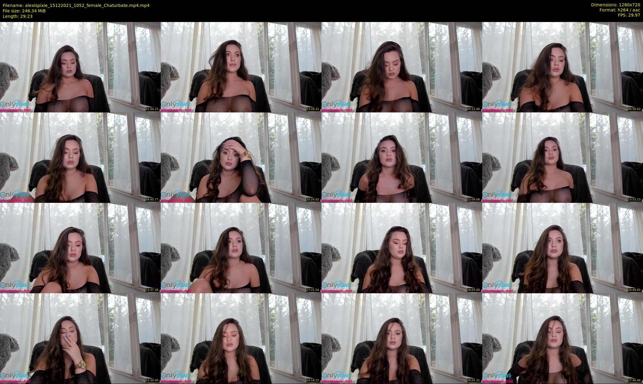 alexispixie — 30 minute Chaturbate female cam show recording, 720p, Dec 15, 2021