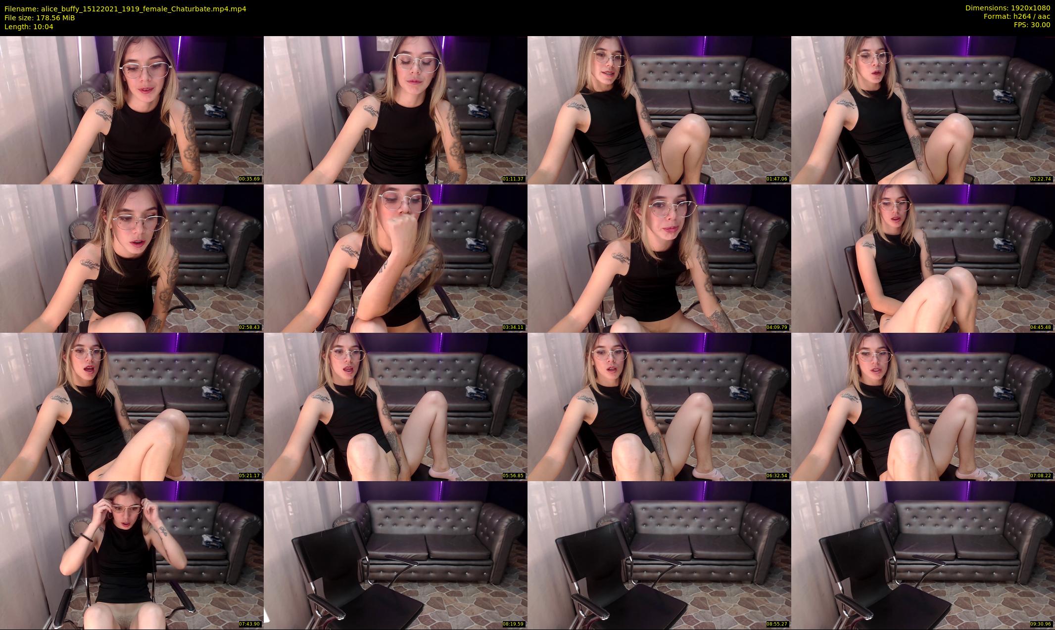 alice_buffy — 11 minute Chaturbate female cam show recording, 1080p, Dec 15, 2021