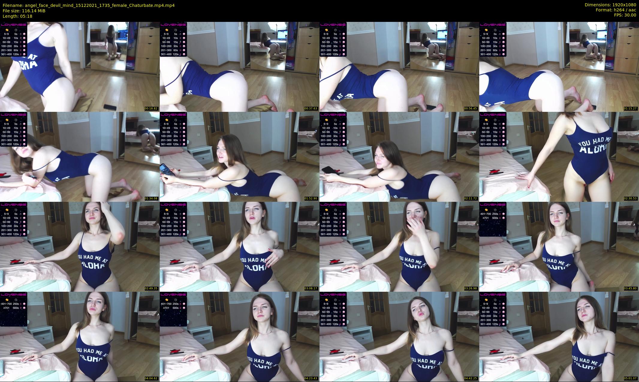 angel_face_devil_mind — 6 minute Chaturbate female cam show recording, 1080p, Dec 15, 2021