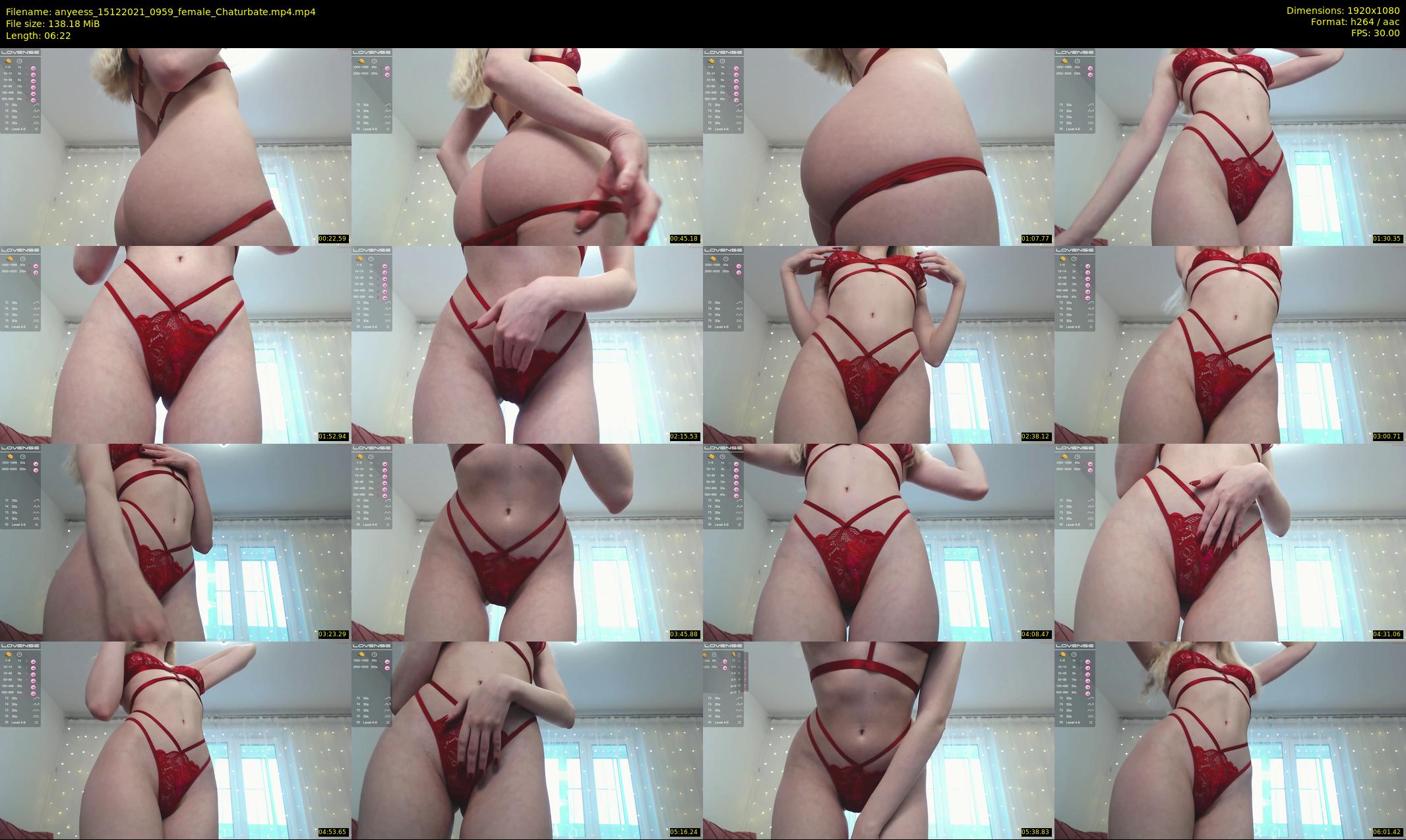anyeess — 7 minute Chaturbate female cam show recording, 1080p, Dec 15, 2021
