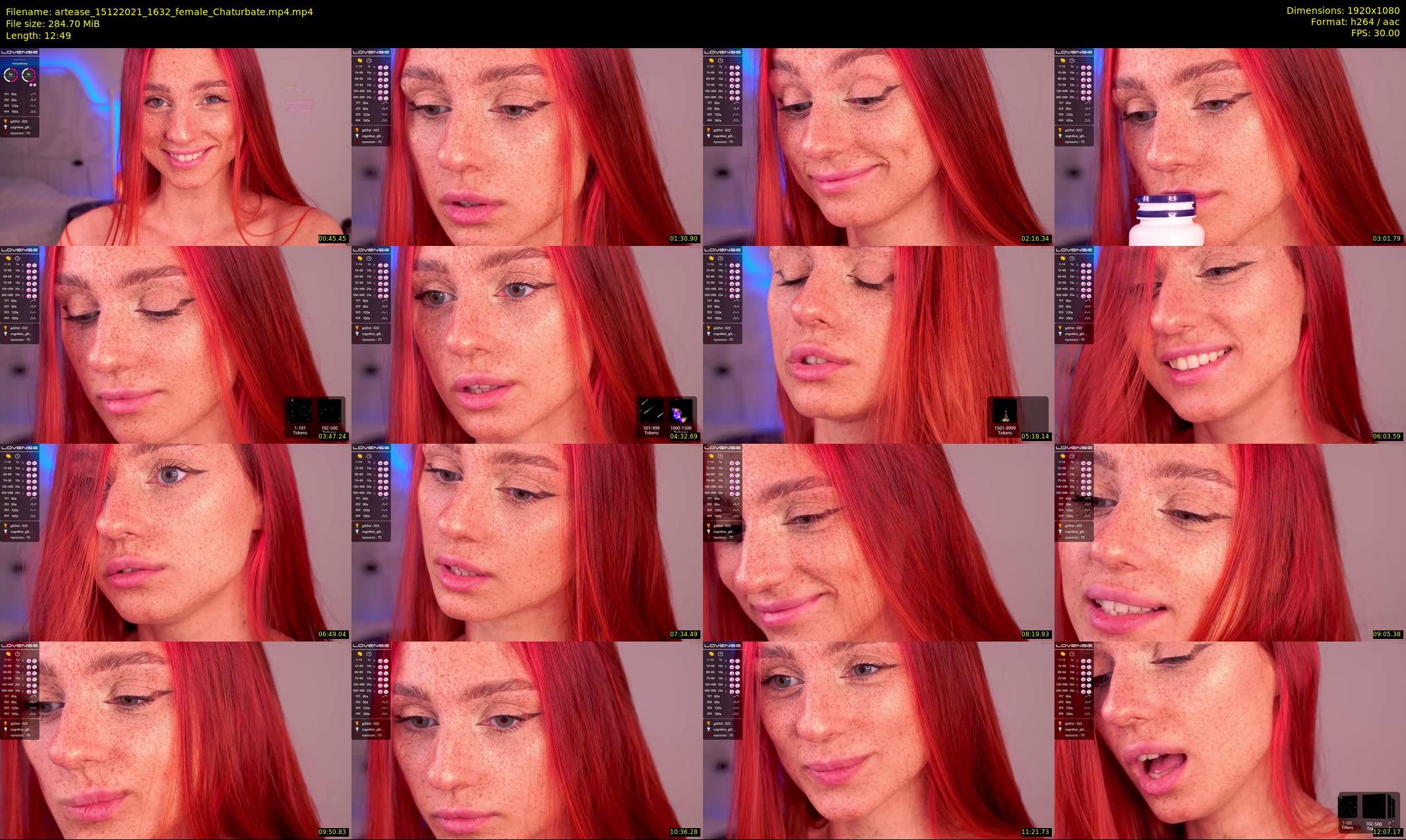 artease — 13 minute Chaturbate female cam show recording, 1080p, Dec 15, 2021