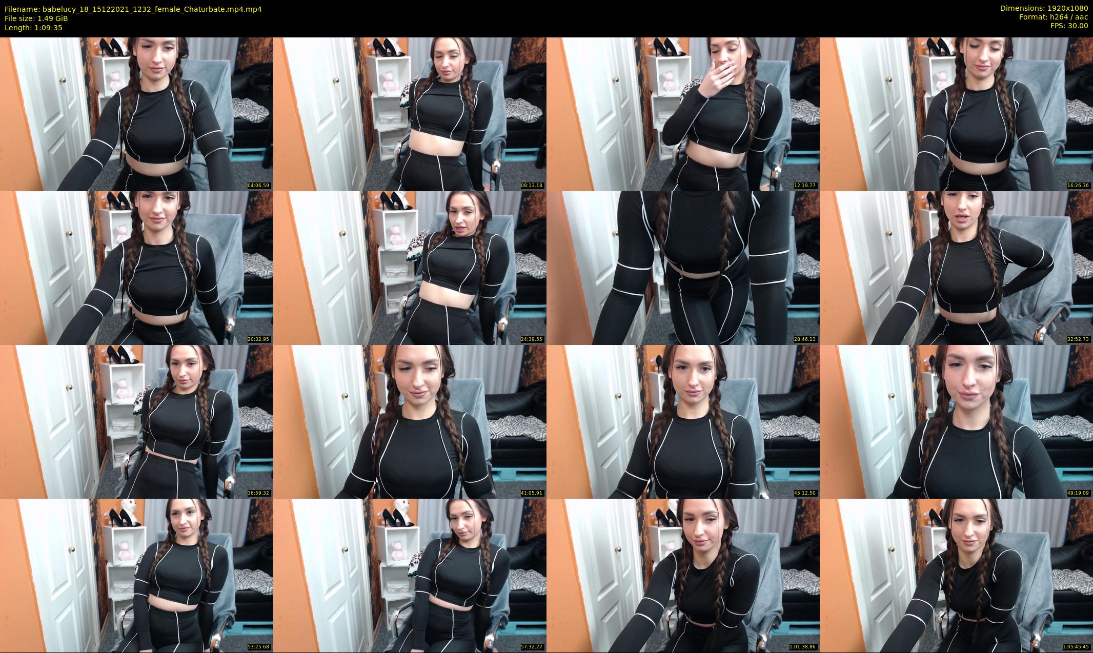 babelucy_18 — 70 minute Chaturbate female cam show recording, 1080p, Dec 15, 2021