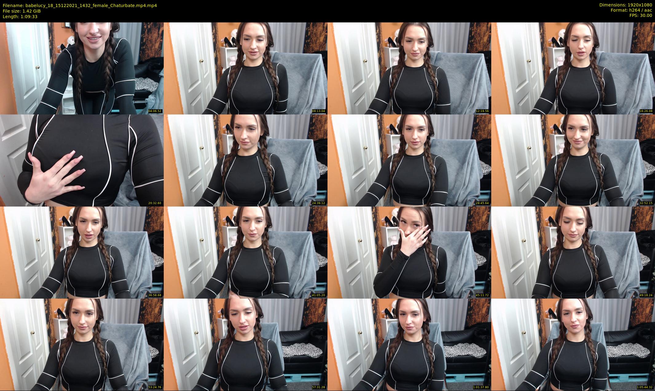 babelucy_18 — 70 minute Chaturbate female cam show recording, 1080p, Dec 15, 2021