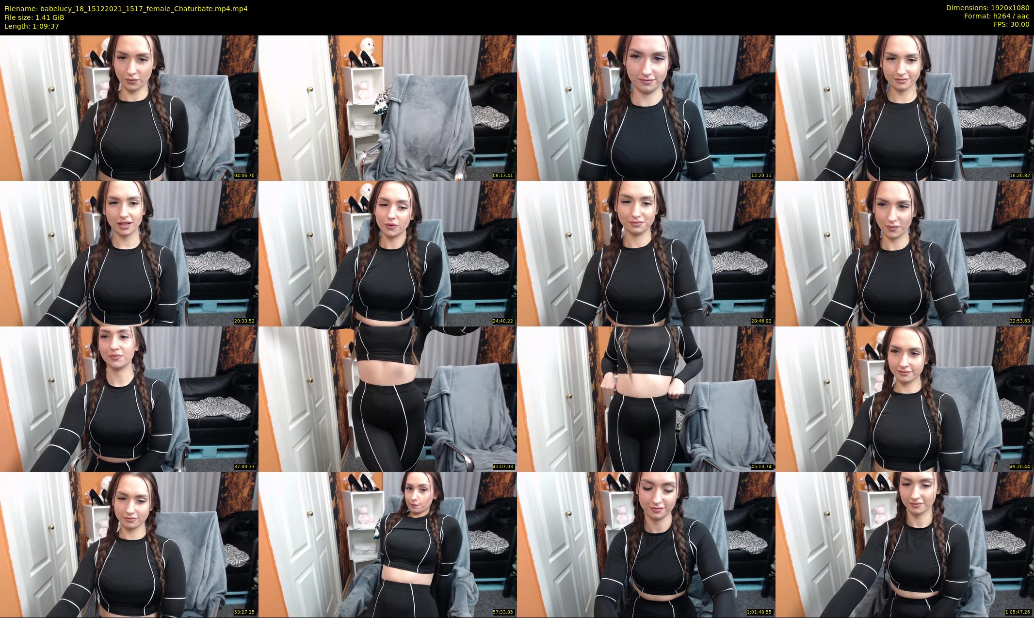 babelucy_18 — 70 minute Chaturbate female cam show recording, 1080p, Dec 15, 2021