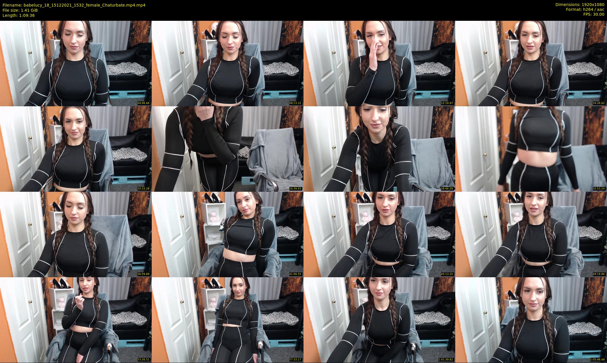 babelucy_18 — 70 minute Chaturbate female cam show recording, 1080p, Dec 15, 2021