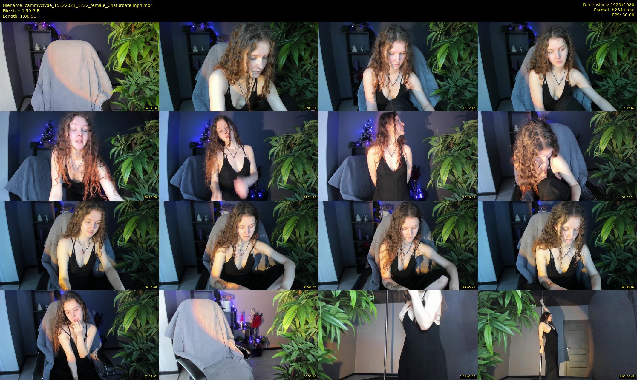 cammyclyde — 69 minute Chaturbate female cam show recording, 1080p, Dec 15, 2021