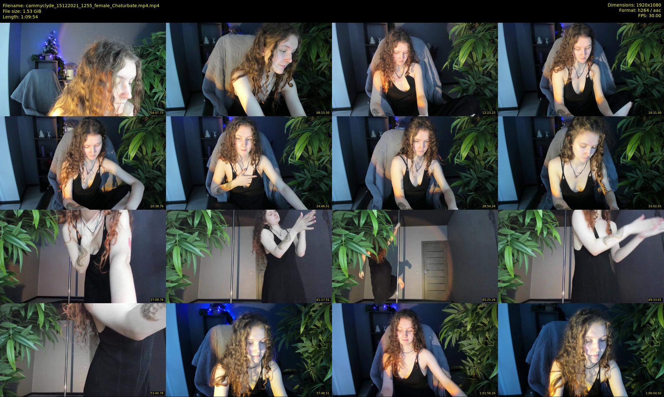 cammyclyde — 70 minute Chaturbate female cam show recording, 1080p, Dec 15, 2021