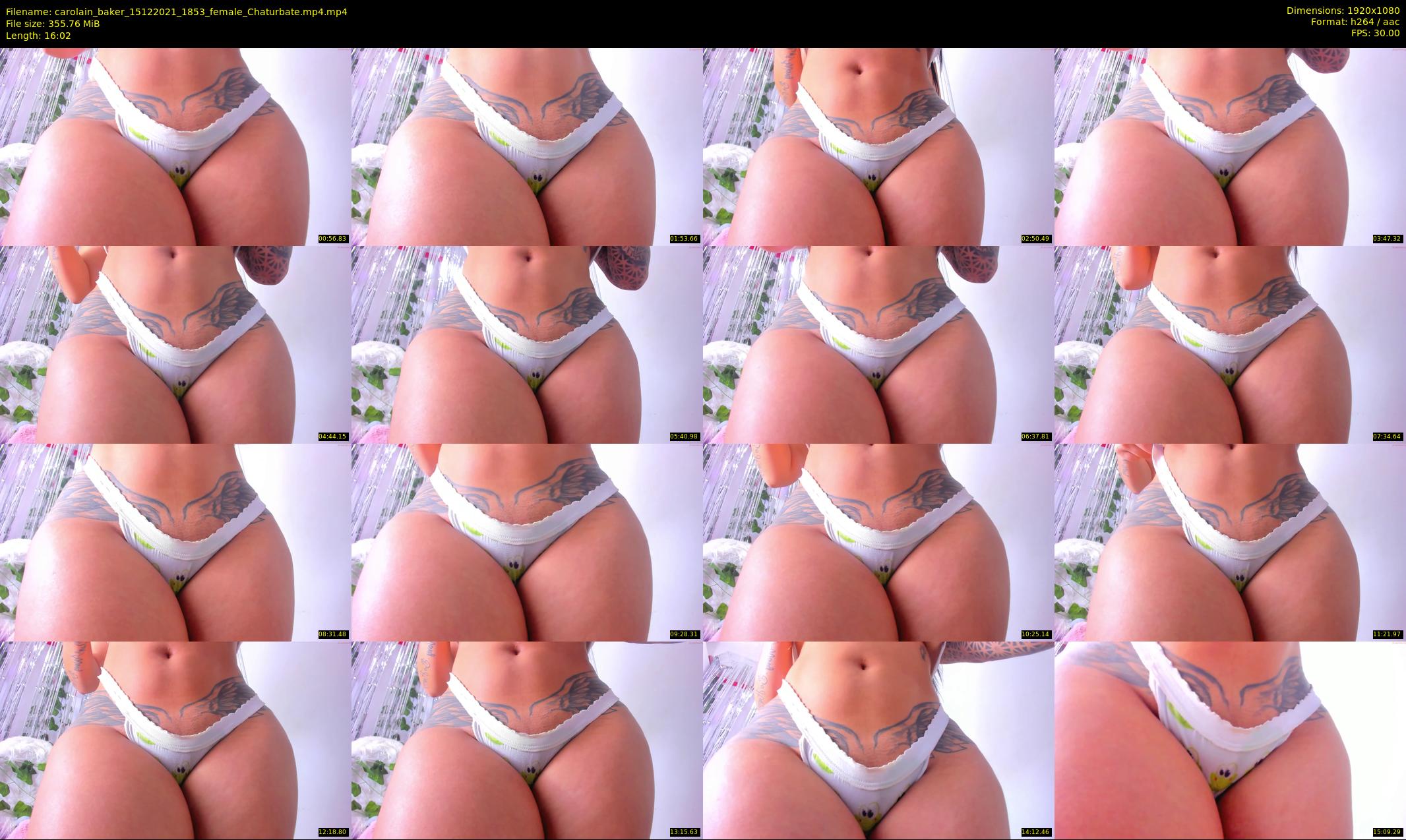 carolain_baker — 17 minute Chaturbate female cam show recording, 1080p, Dec 15, 2021