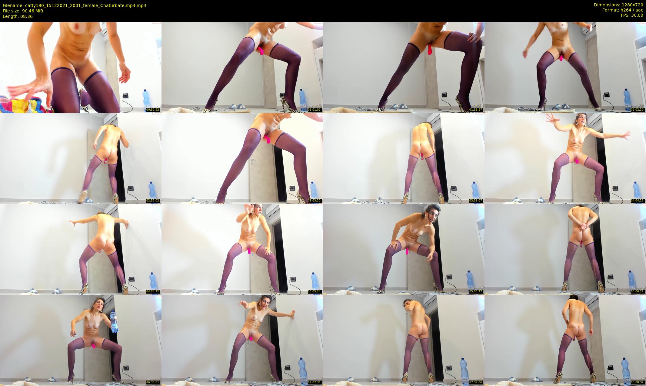 catty190 — 9 minute Chaturbate female cam show recording, 720p, Dec 15, 2021