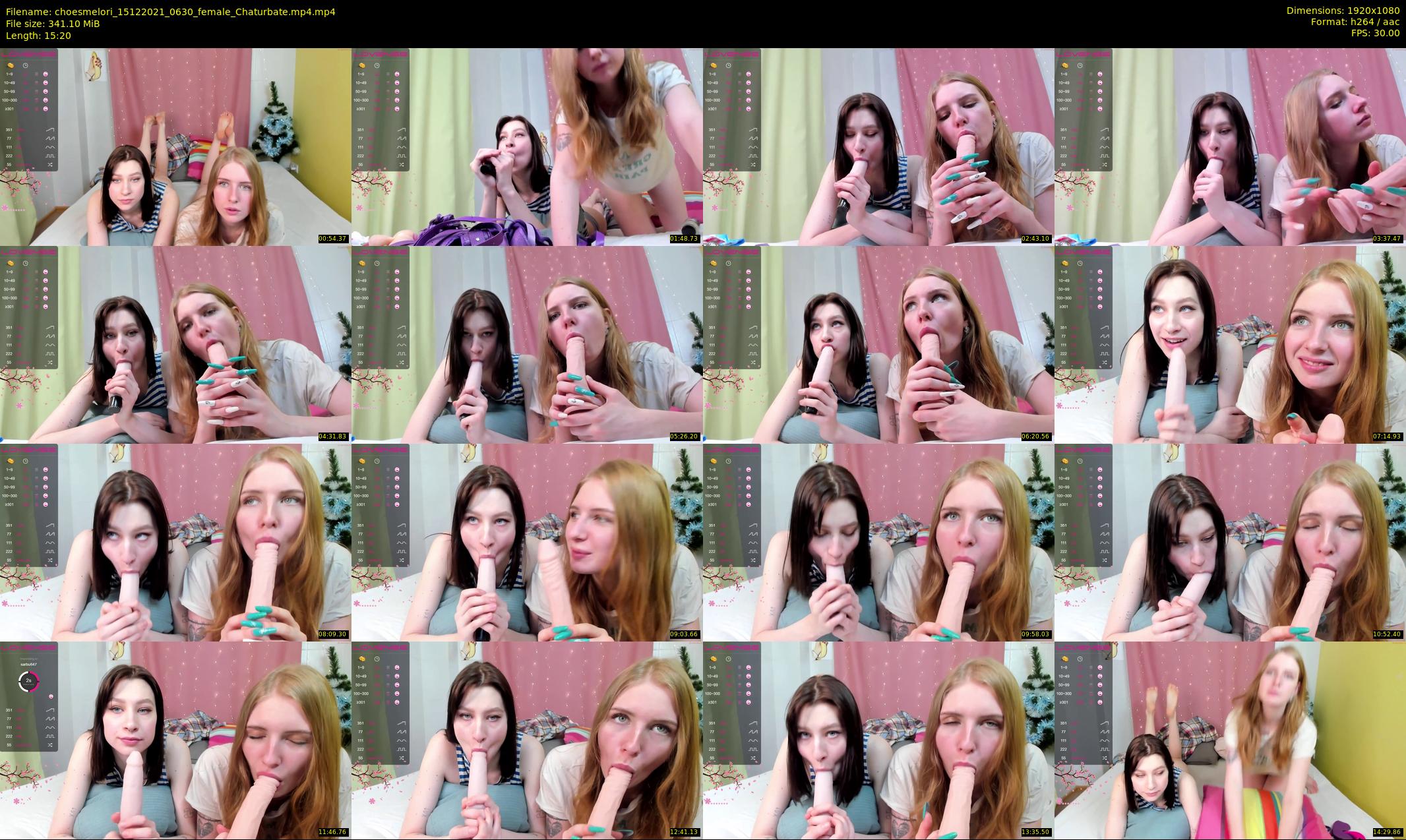 choesmelori — 16 minute Chaturbate couple cam show recording, 1080p, Dec 15, 2021