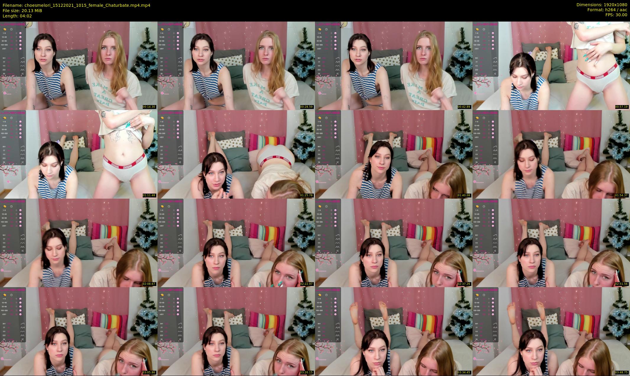choesmelori — 5 minute Chaturbate couple cam show recording, 1080p, Dec 15, 2021
