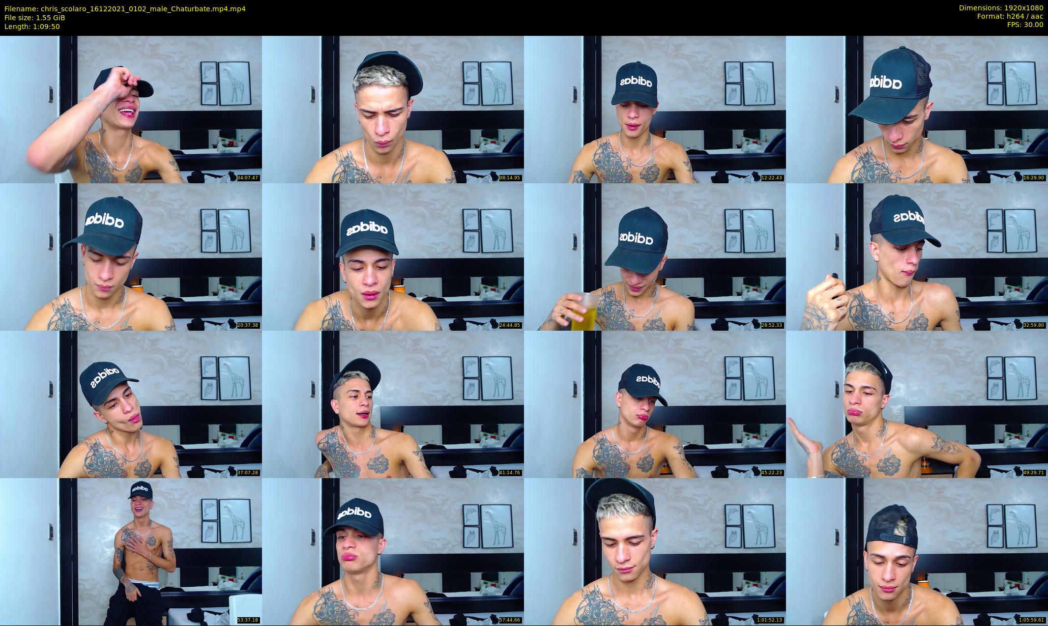 chris_scolaro — 70 minute Chaturbate male cam show recording, 1080p, Dec 16, 2021