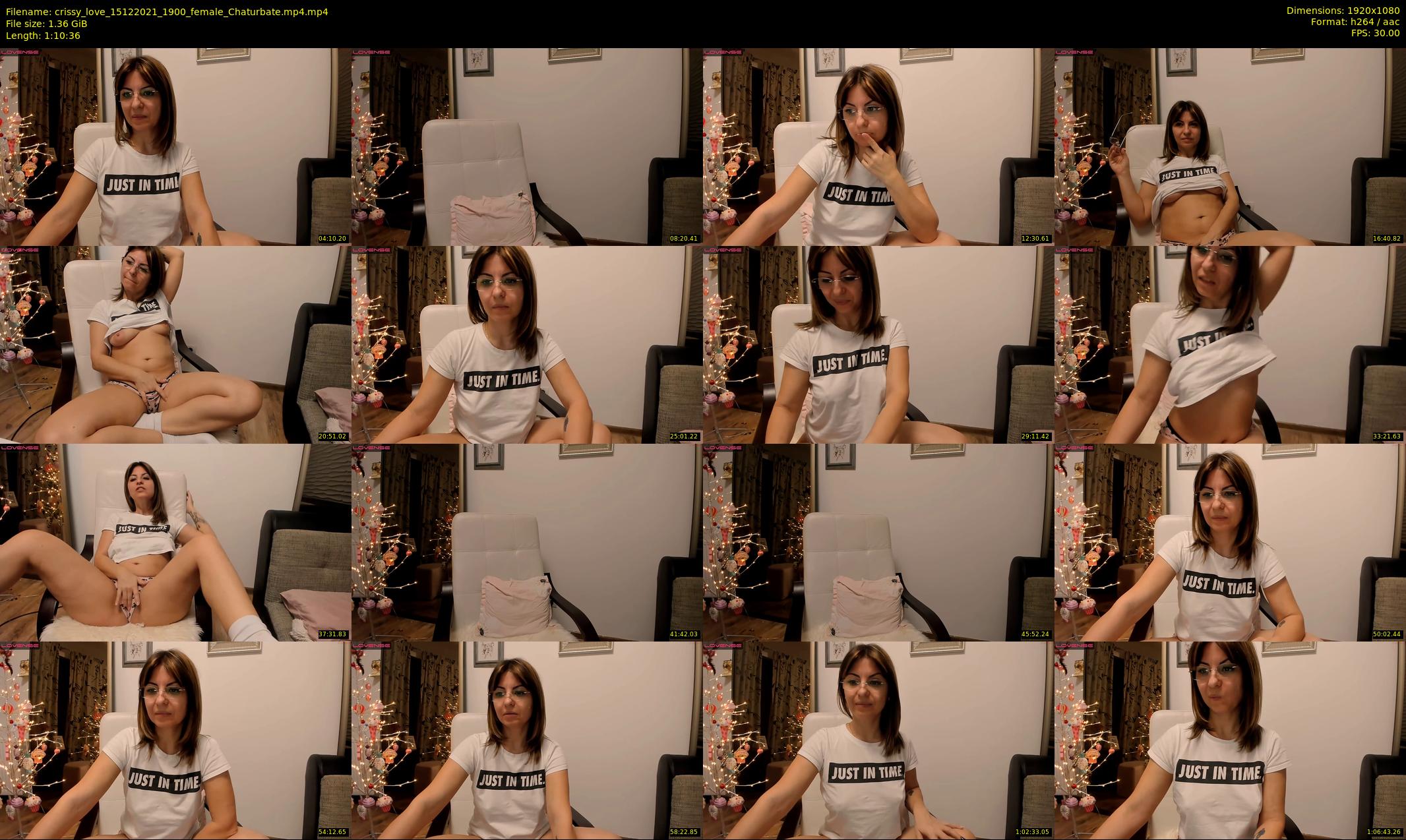 crissy_love — 71 minute Chaturbate female cam show recording, 1080p, Dec 15, 2021