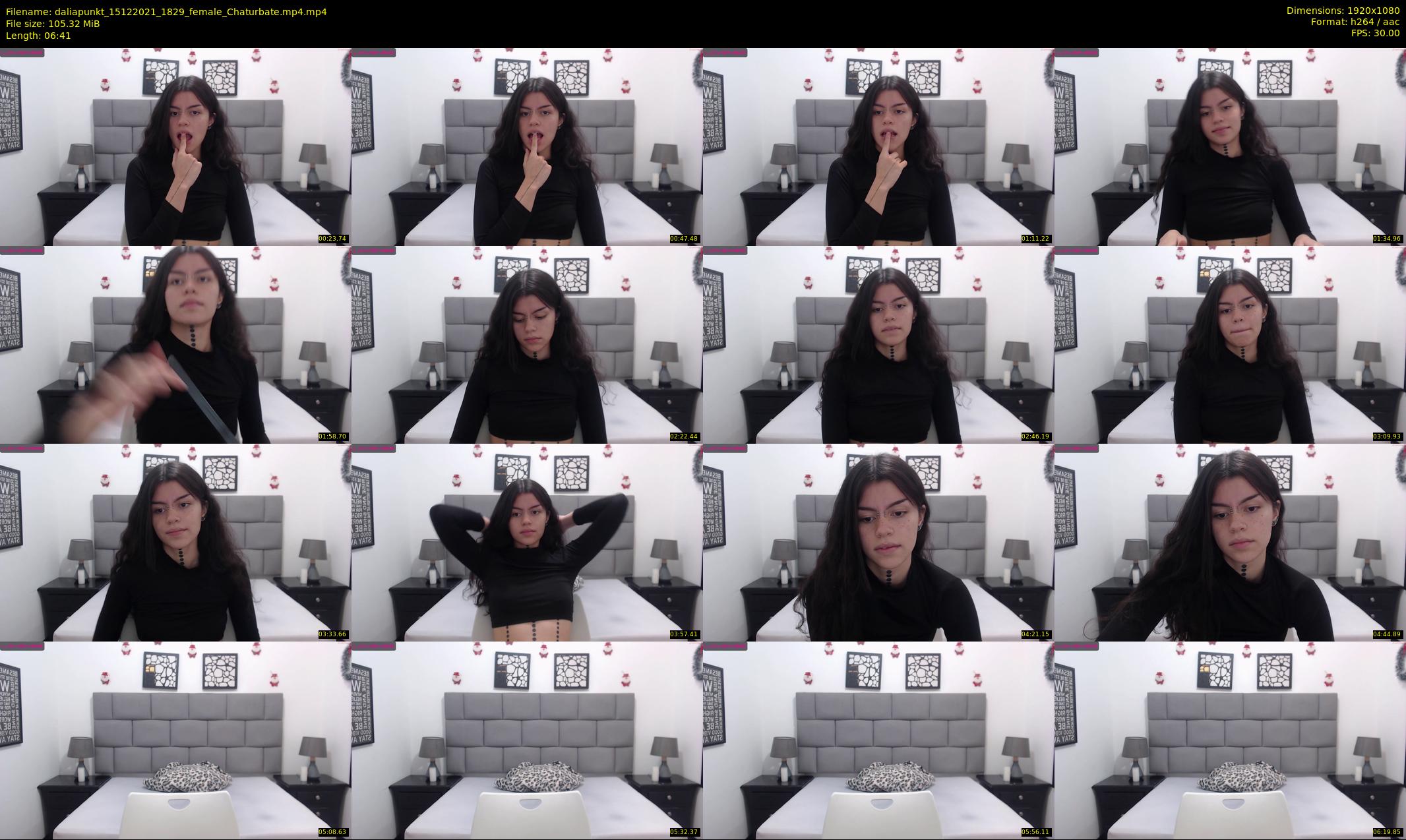 daliapunkt — 7 minute Chaturbate female cam show recording, 1080p, Dec 15, 2021