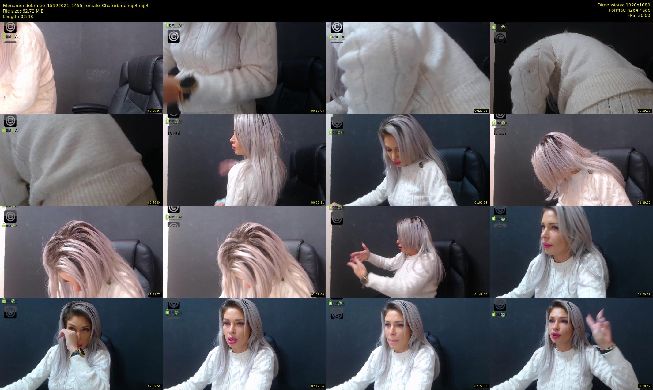 debralee — 3 minute Chaturbate female cam show recording, 1080p, Dec 15, 2021
