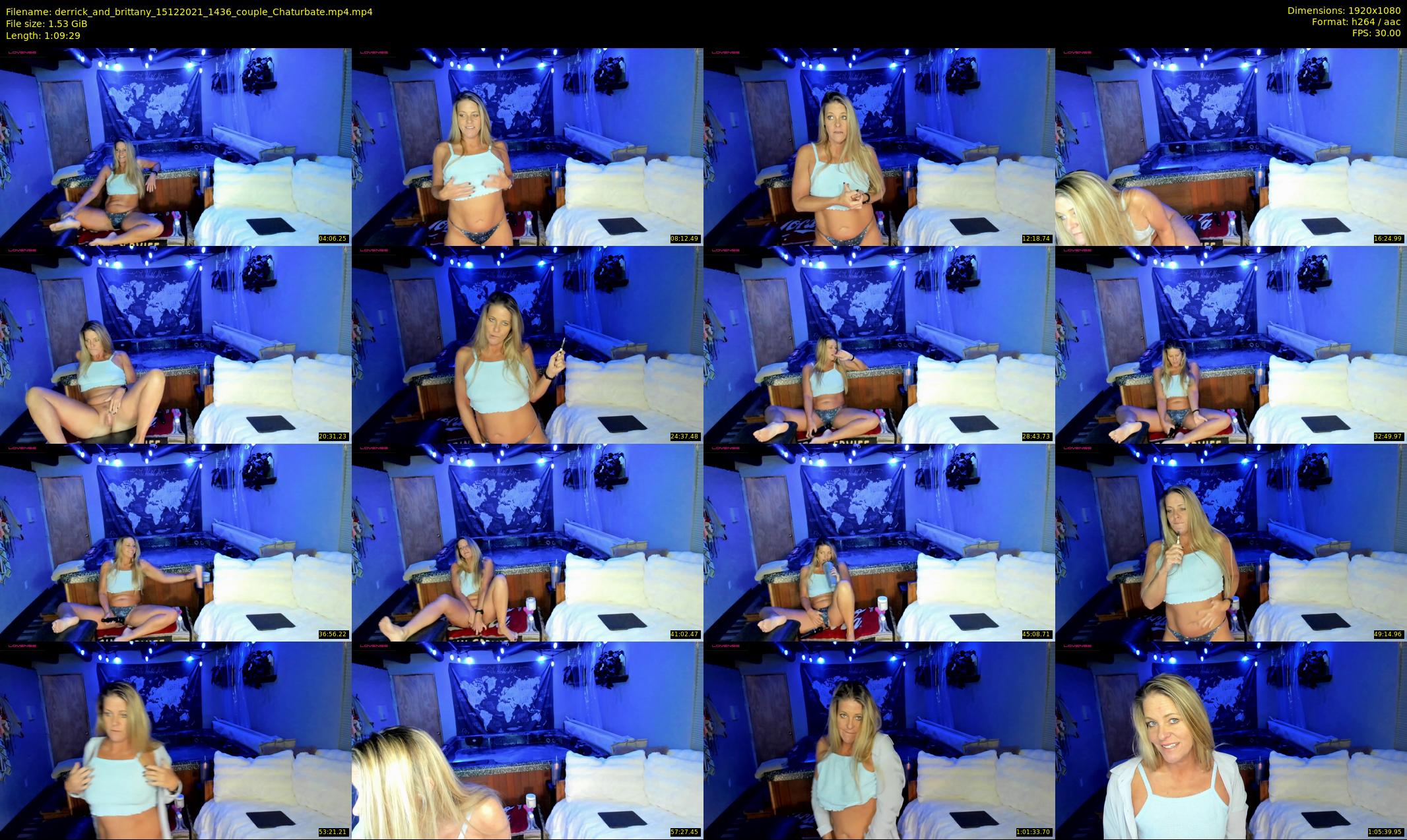 derrick_and_brittany — 70 minute Chaturbate couple cam show recording, 1080p, Dec 15, 2021