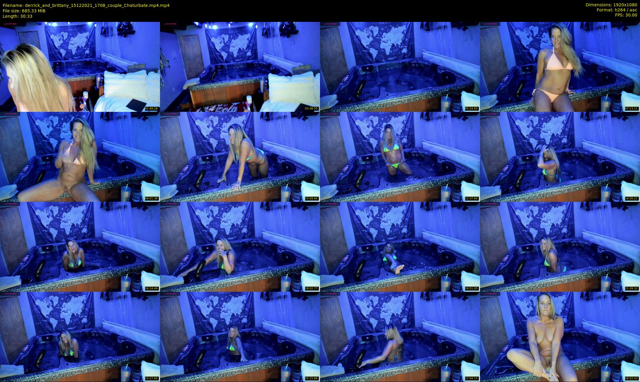 derrick_and_brittany — 31 minute Chaturbate couple cam show recording, 1080p, Dec 15, 2021