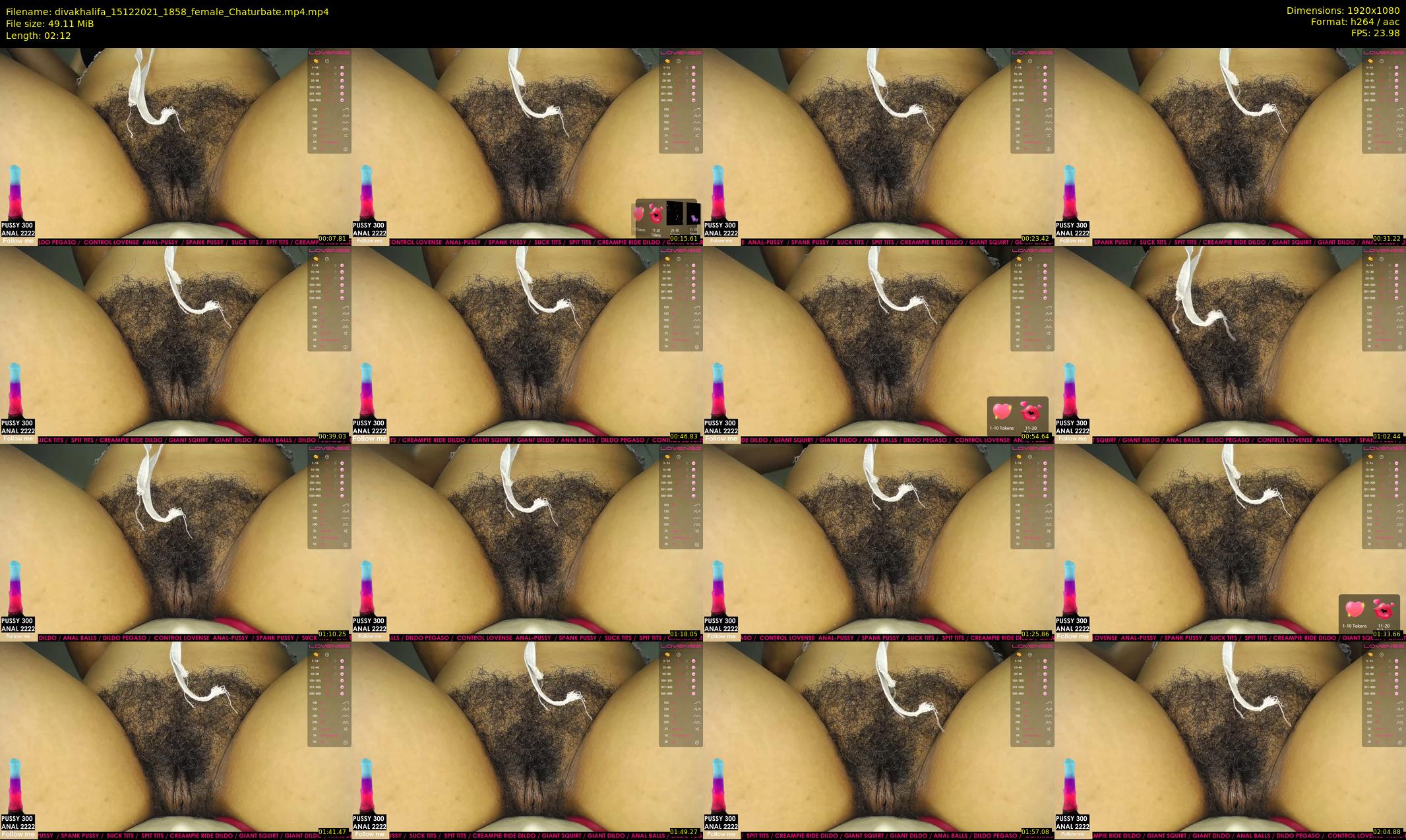 divakhalifa — 3 minute Chaturbate female cam show recording, 1080p, Dec 15, 2021