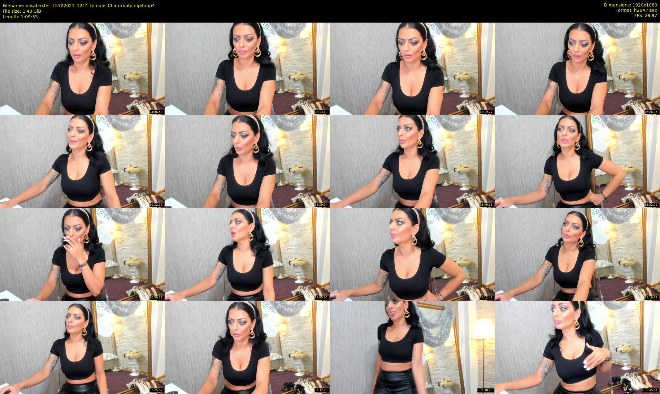 elisabaxter — 70 minute Chaturbate female cam show recording, 1080p, Dec 15, 2021