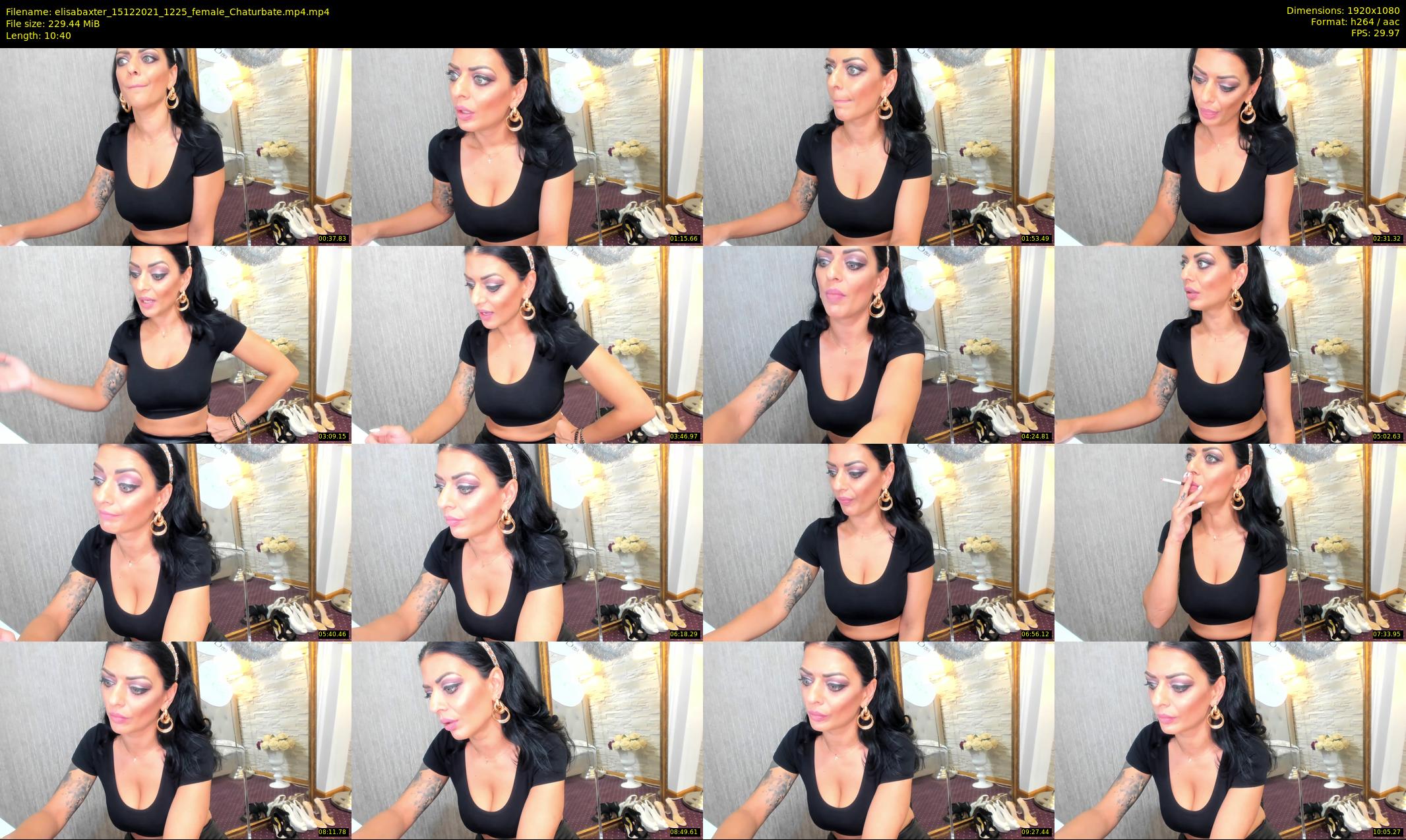 elisabaxter — 11 minute Chaturbate female cam show recording, 1080p, Dec 15, 2021