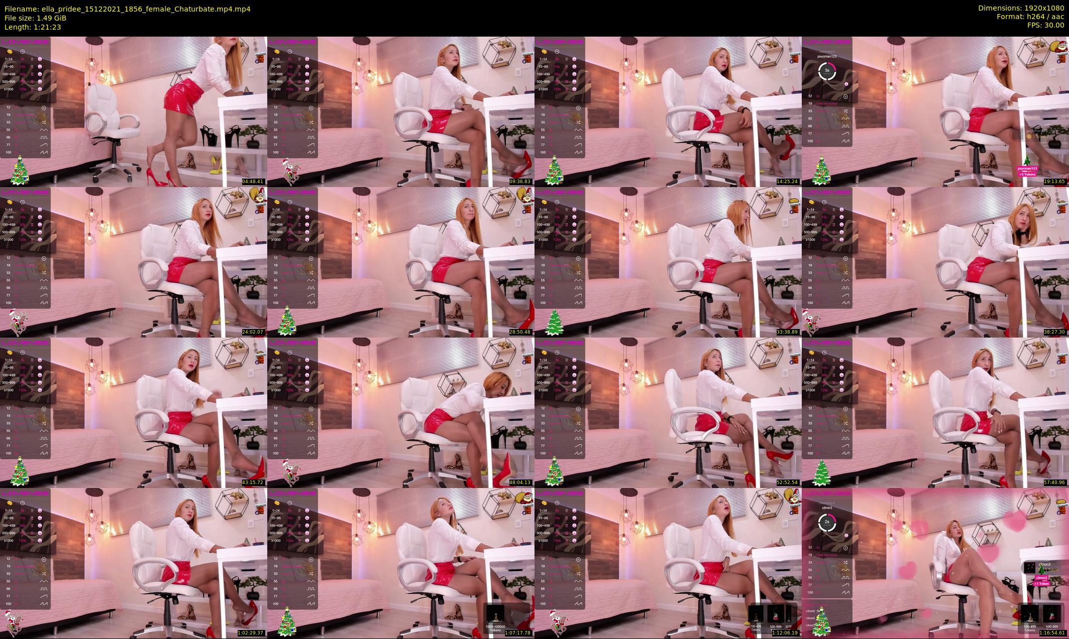 ella_pridee — 82 minute Chaturbate female cam show recording, 1080p, Dec 15, 2021