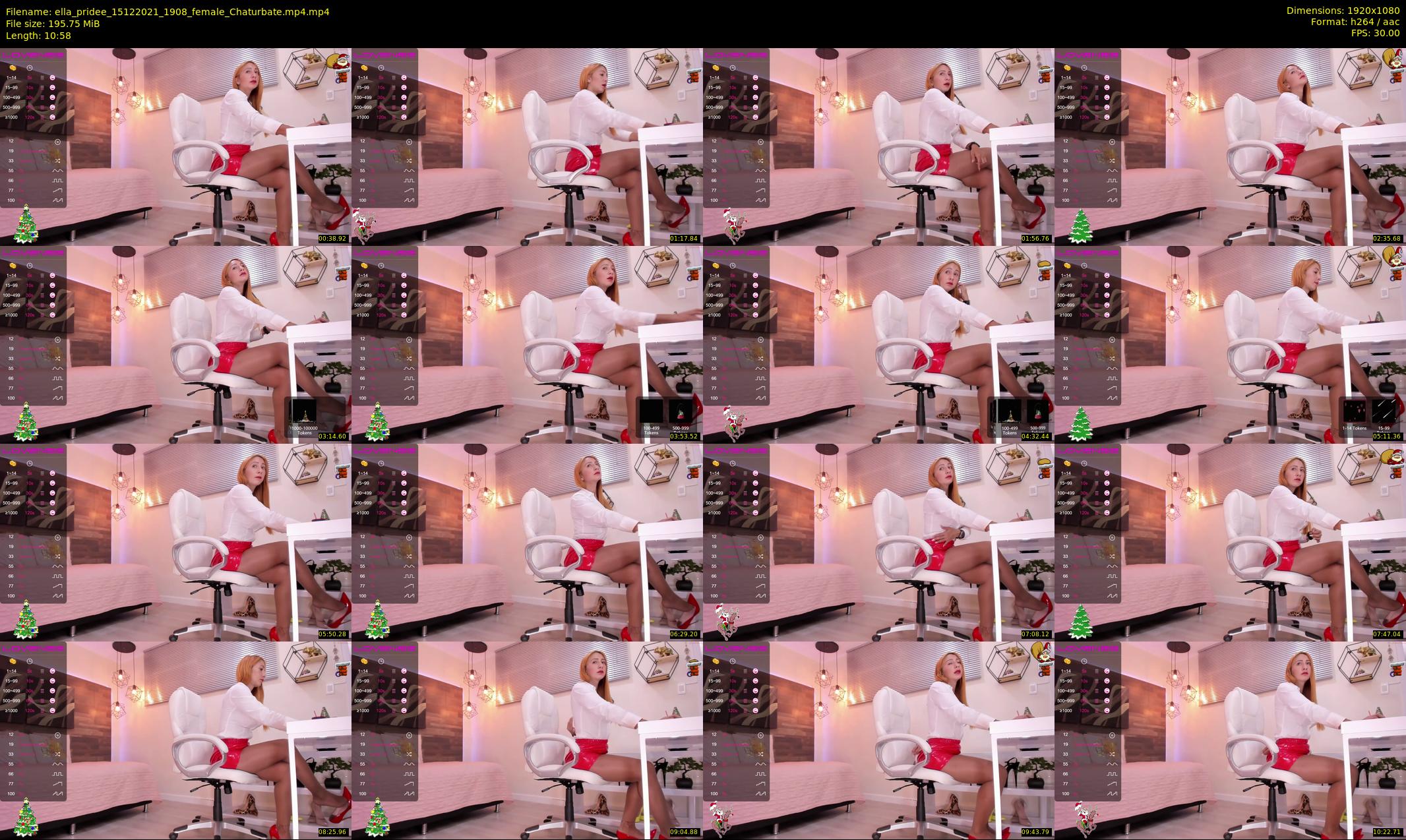 ella_pridee — 11 minute Chaturbate female cam show recording, 1080p, Dec 15, 2021