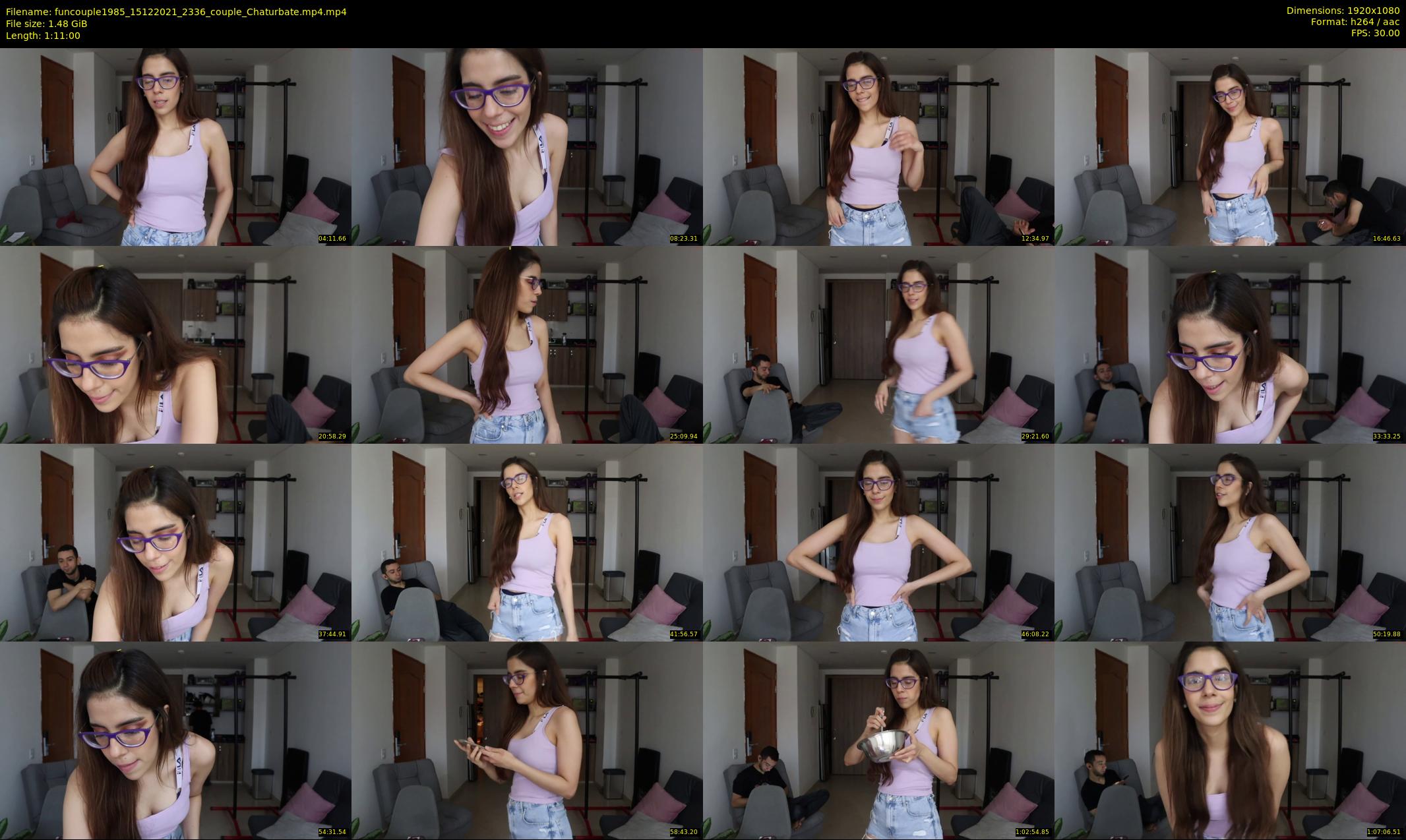 funcouple1985 — 71 minute Chaturbate couple cam show recording, 1080p, Dec 15, 2021