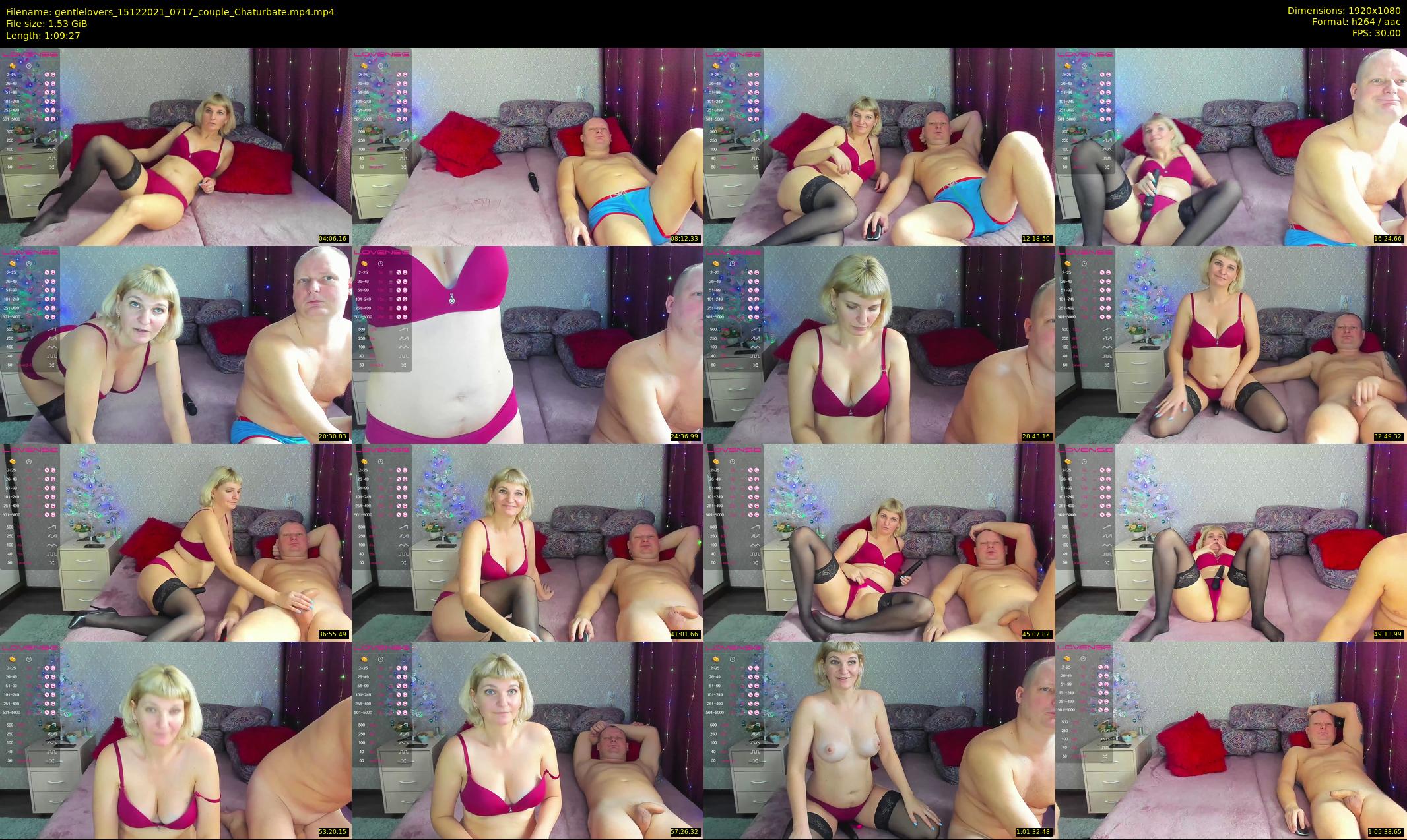 gentlelovers — 70 minute Chaturbate couple cam show recording, 1080p, Dec 15, 2021
