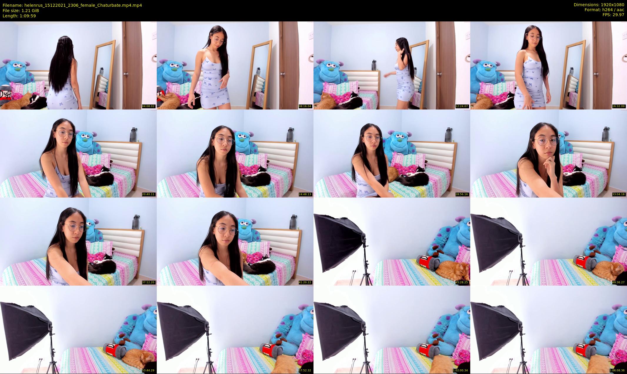 helenrus — 70 minute Chaturbate female cam show recording, 1080p, Dec 15, 2021