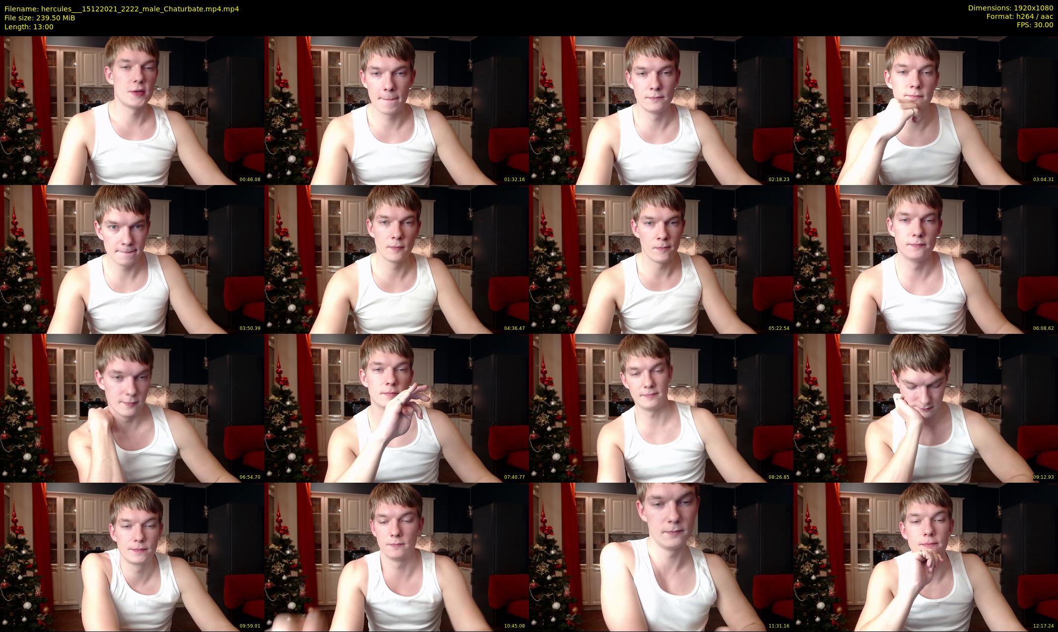 hercules__ — 13 minute Chaturbate male cam show recording, 1080p, Dec 15, 2021