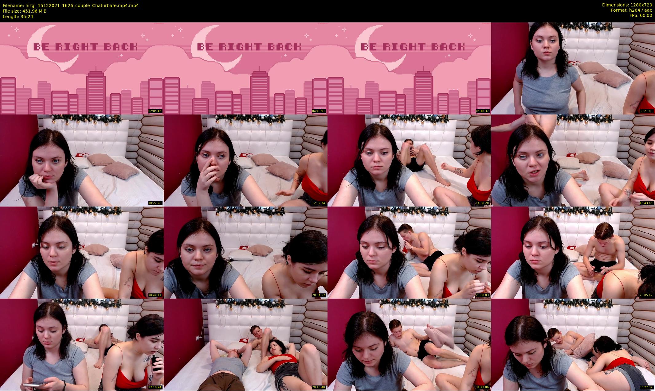 hizgi — 36 minute Chaturbate couple cam show recording, 720p, Dec 15, 2021