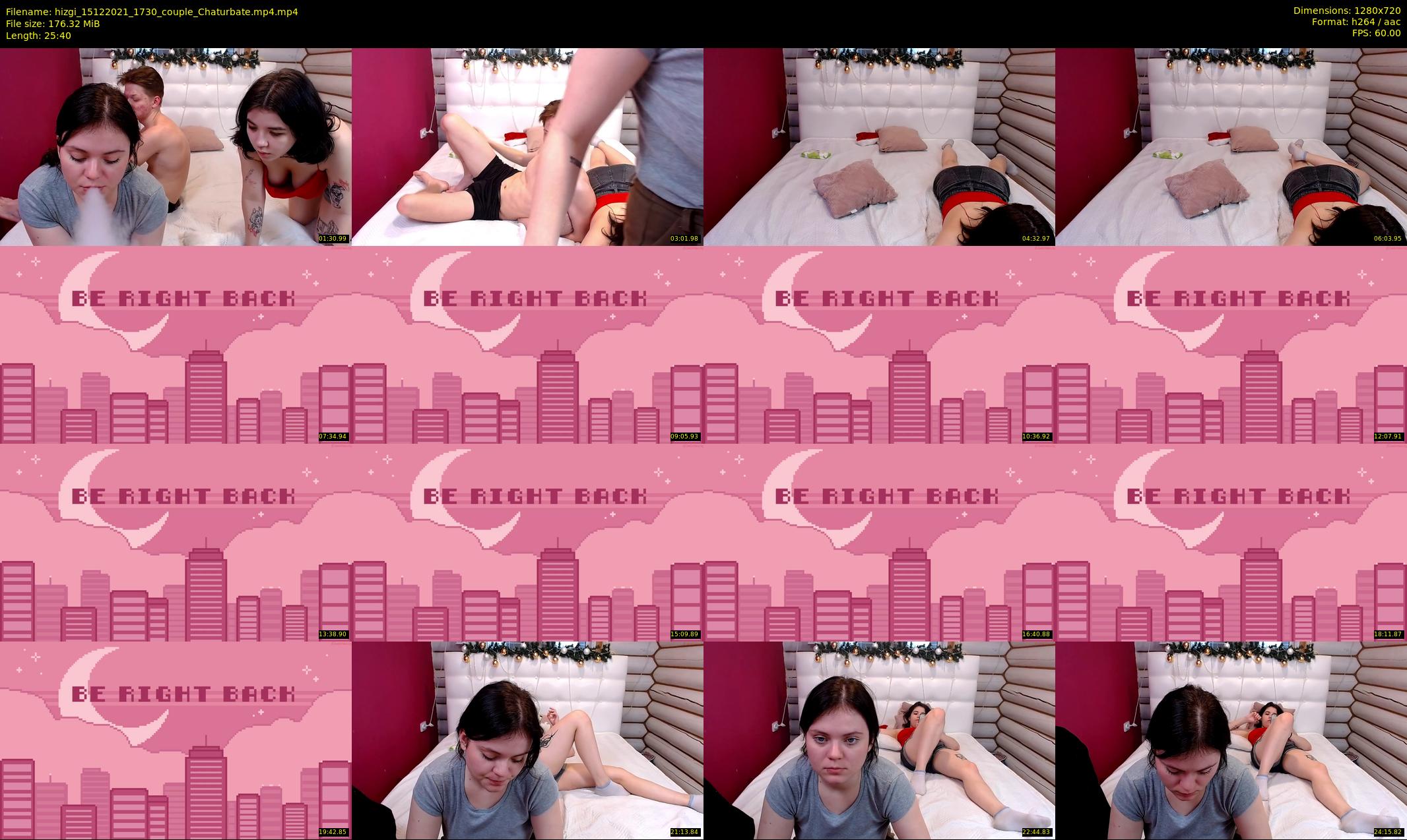 hizgi — 26 minute Chaturbate couple cam show recording, 720p, Dec 15, 2021