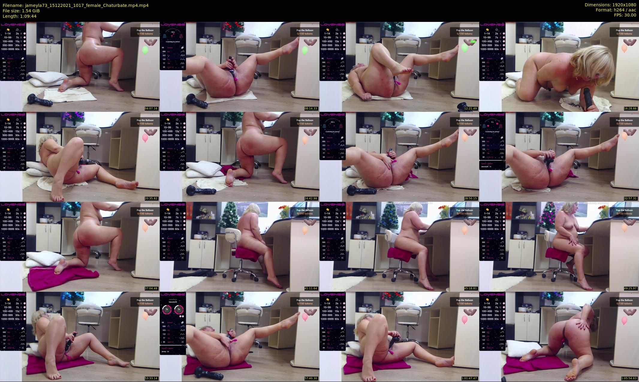 jameyla73 — 70 minute Chaturbate female cam show recording, 1080p, Dec 15, 2021