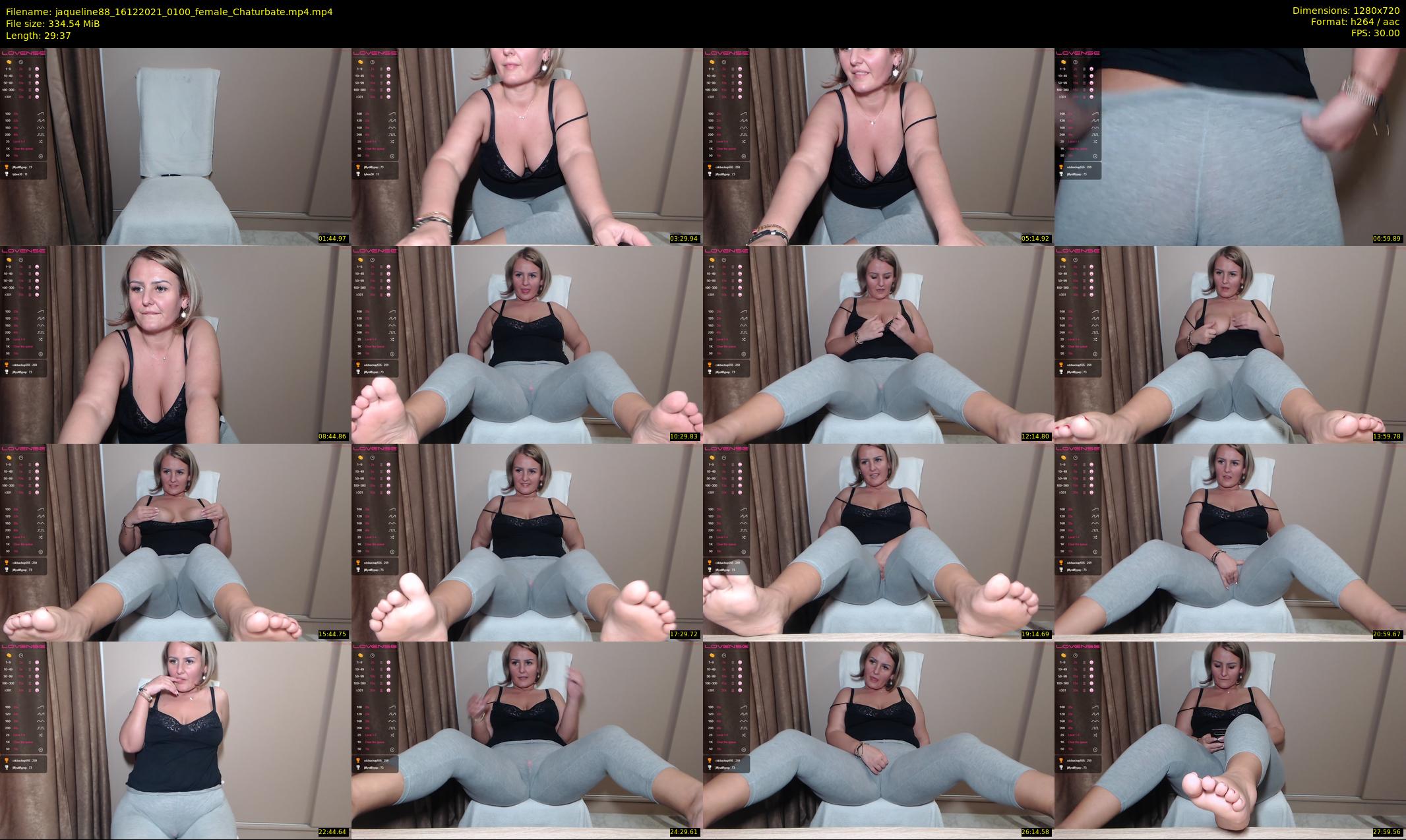 jaqueline88 — 30 minute Chaturbate female cam show recording, 720p, Dec 16, 2021