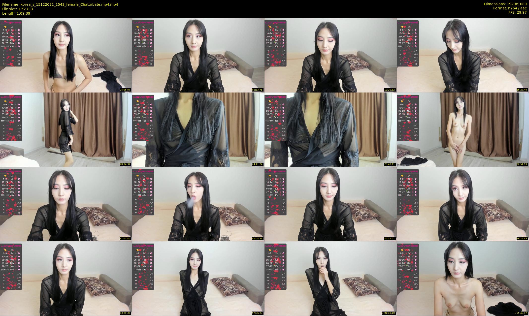 korea_s — 70 minute Chaturbate female cam show recording, 1080p, Dec 15, 2021