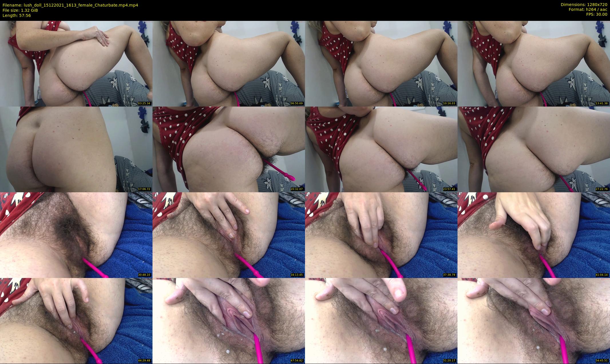 lush_doll — 58 minute Chaturbate female cam show recording, 720p, Dec 15, 2021